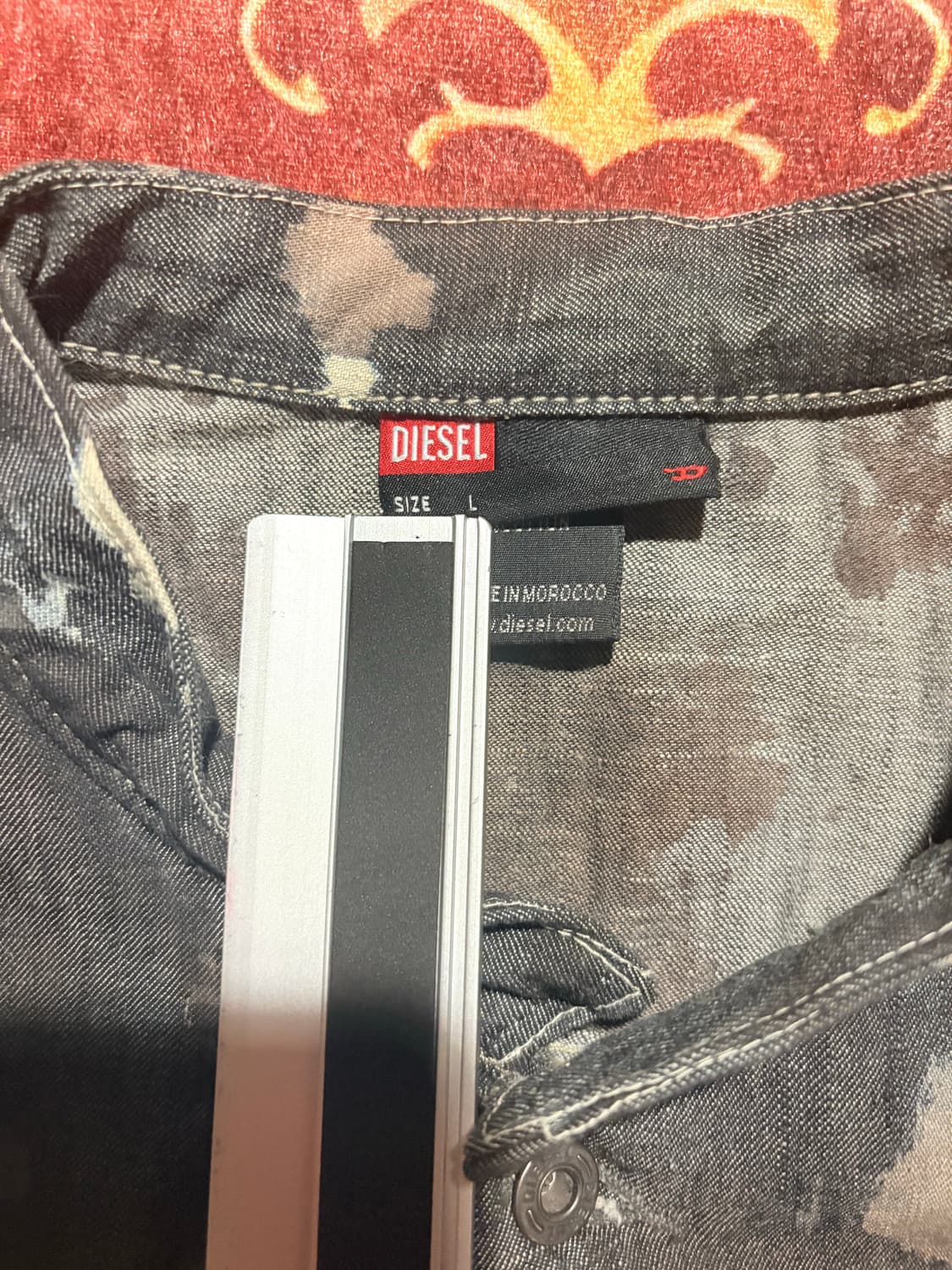 Diesel paint drip jacket 상품이미지2