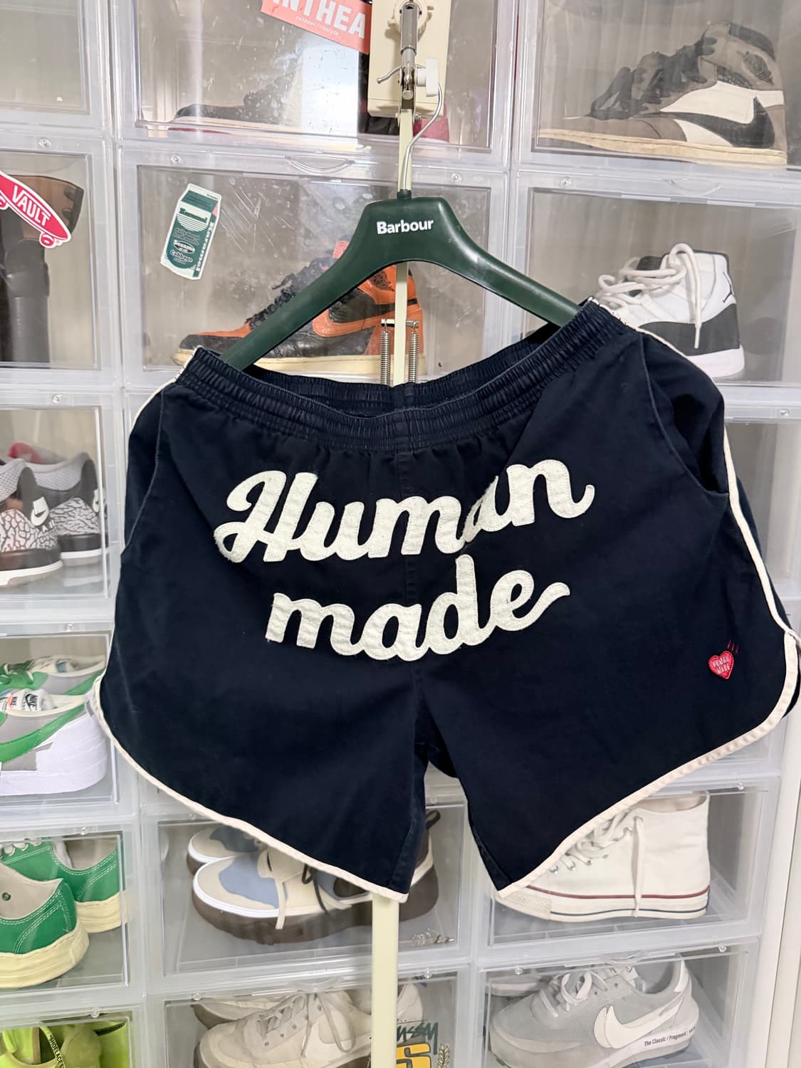 M) 휴먼메이드 게임 쇼츠 네이비 상품이미지1