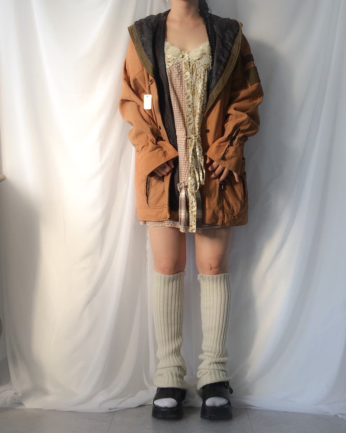 Wizard mood hood leather jacket 상품이미지10
