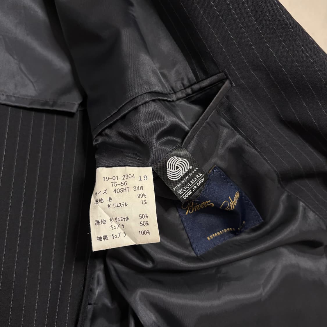 정품 브룩스브라더스 스트라이프 블레이저 자켓 상품이미지9