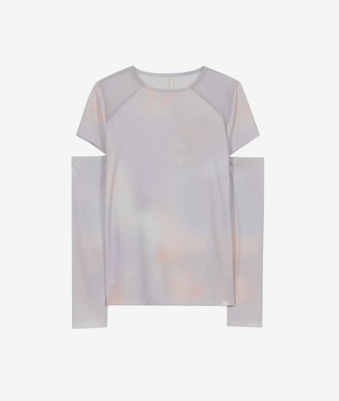 타입서비스 Marbling Mesh T-Shirt [Purple] 상품이미지2