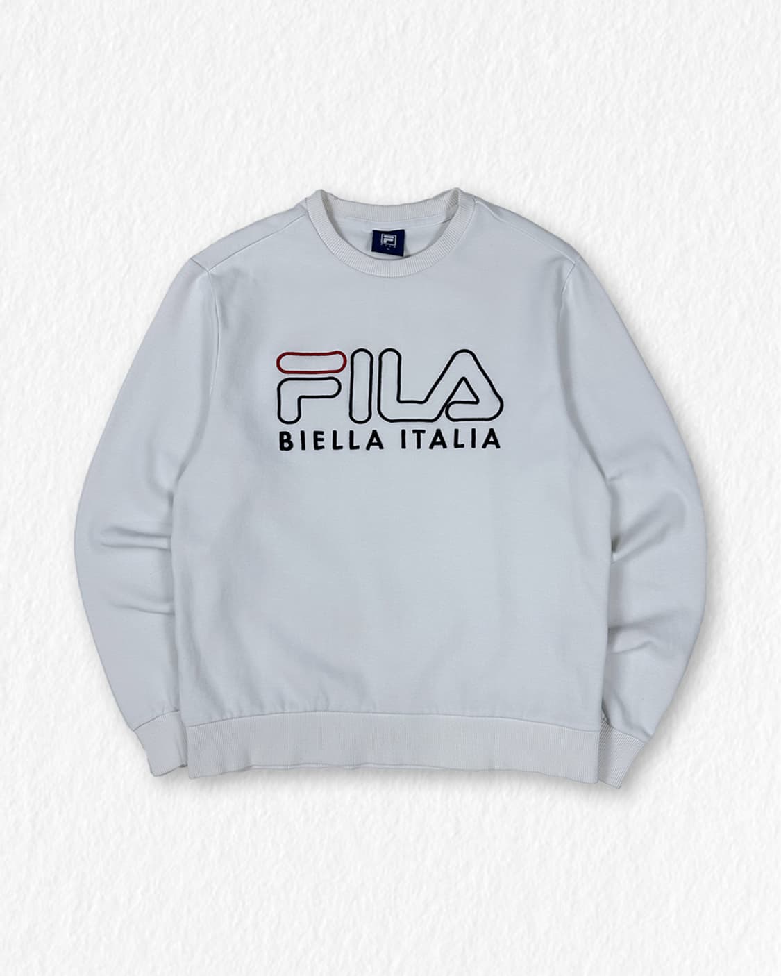 휠라 맨투맨 화이트 상품이미지1