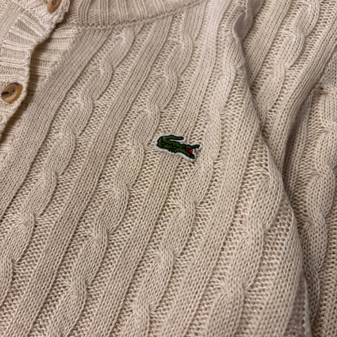 라코스테 긴팔 가디건 ☆224 상품이미지2