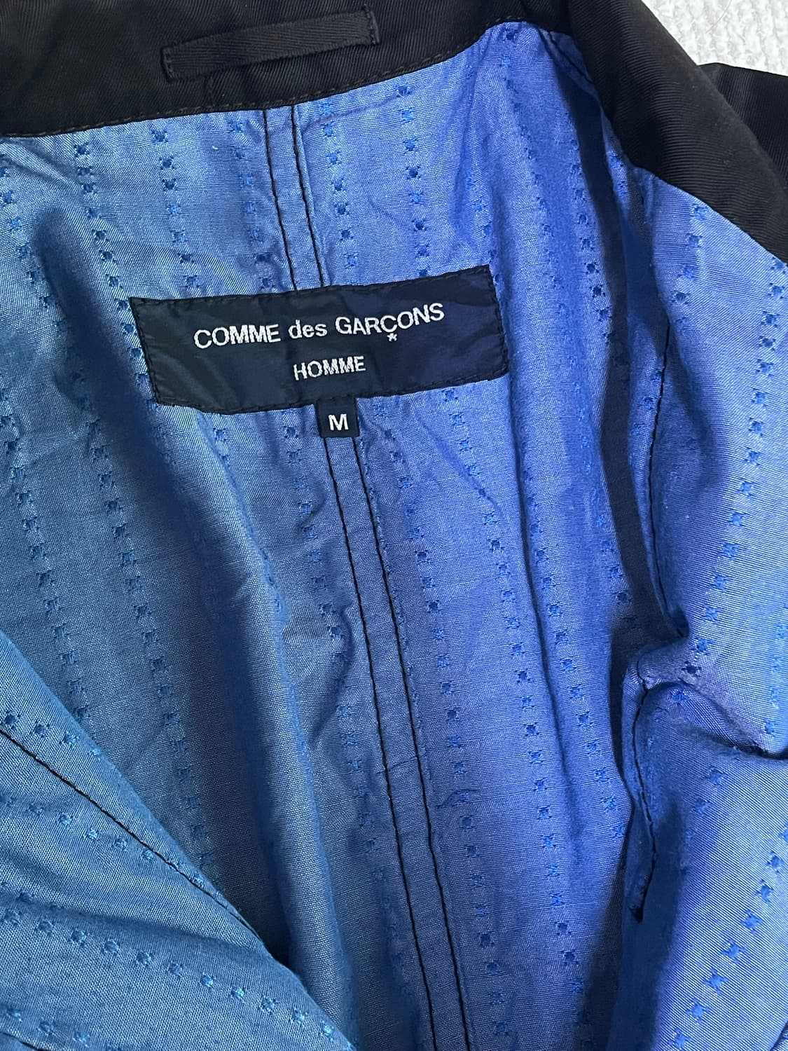 꼼데가르송 옴므 ad2003 리버시블 자켓 상품이미지2