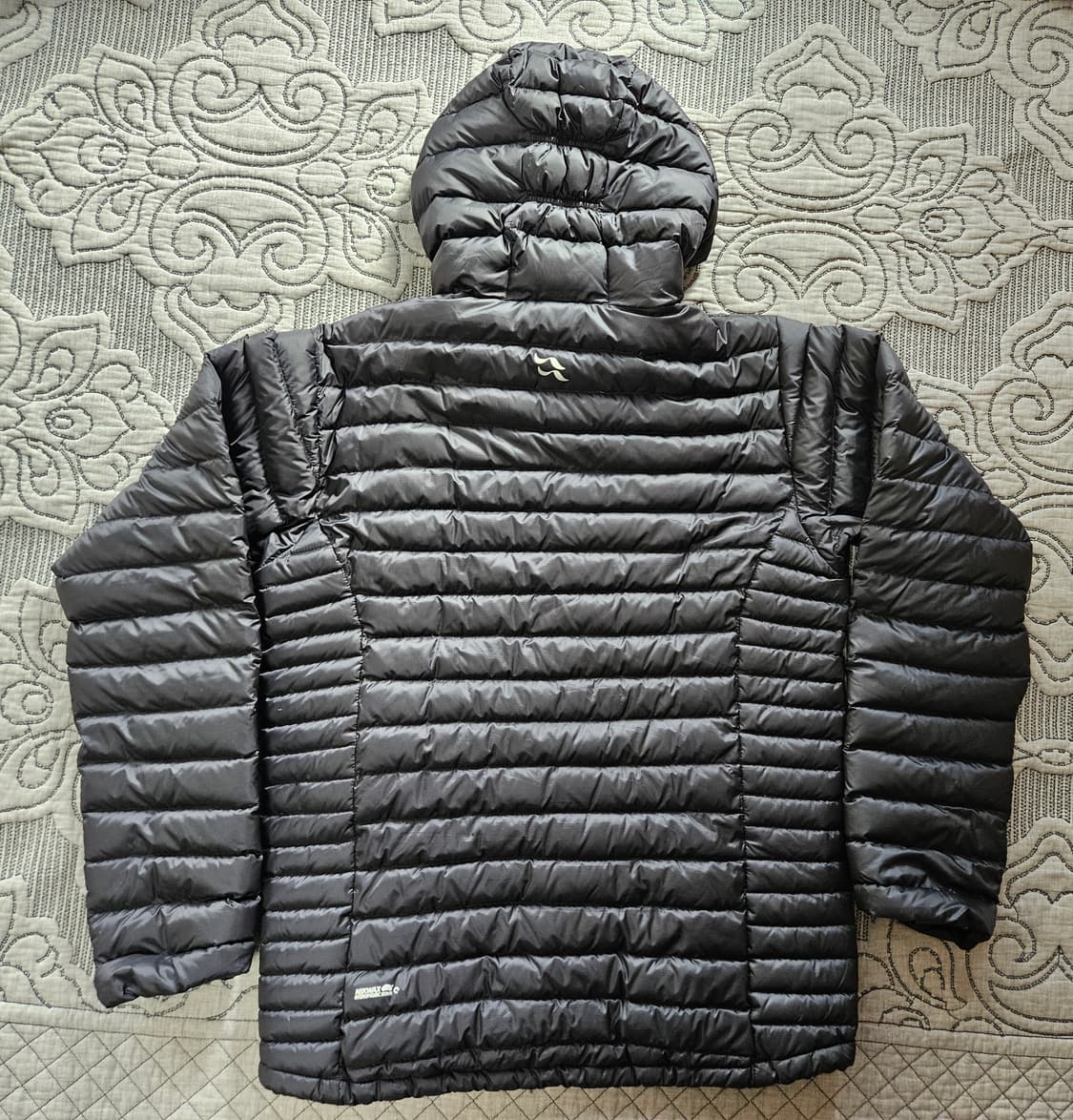 [M] RAB 랩 마이크로라이트 알파인 자켓 블랙 경량 패딩 상품이미지3