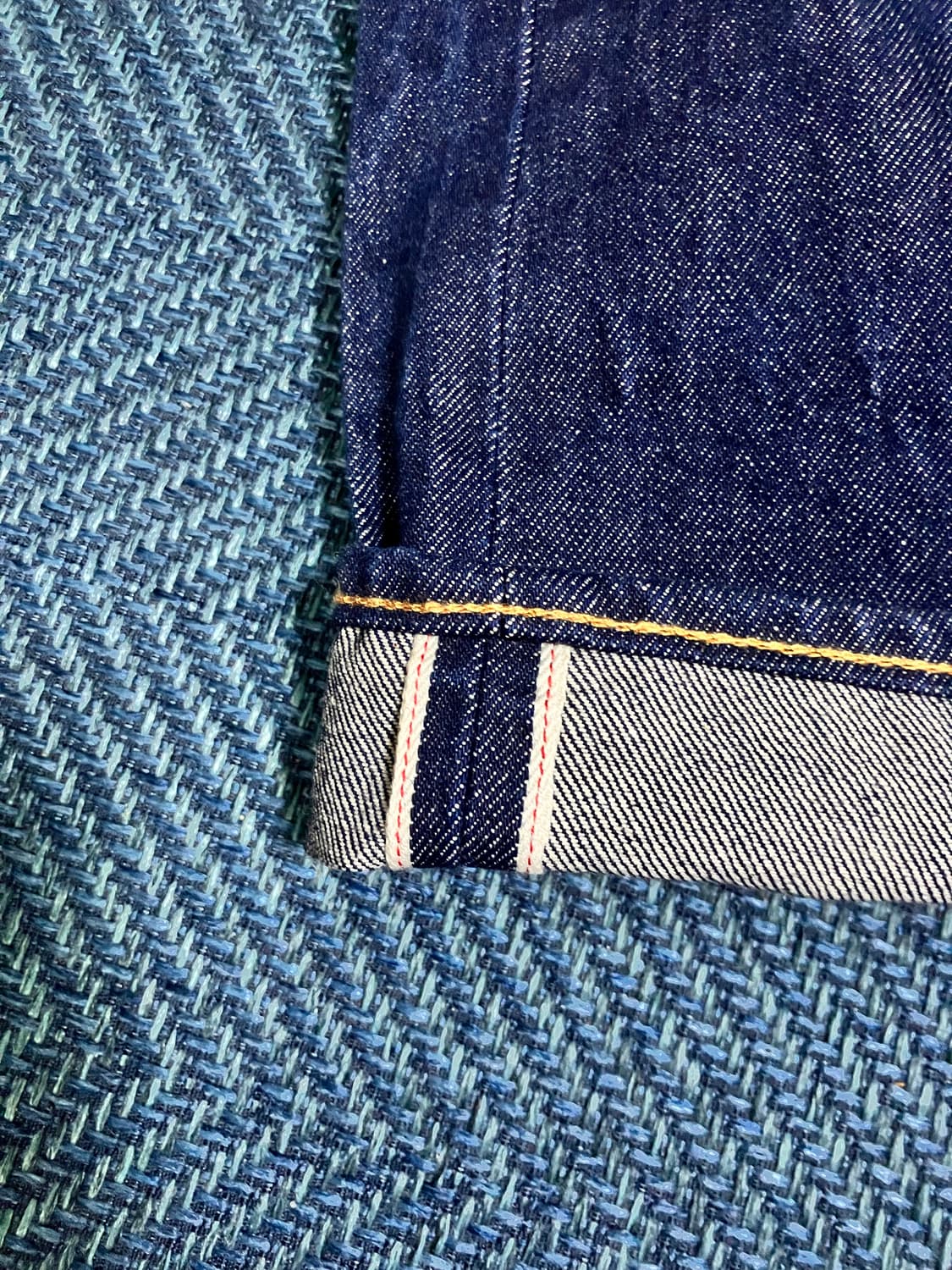 리바이스 프리미엄 501 셀비지 데님 W32 L34 상품이미지3