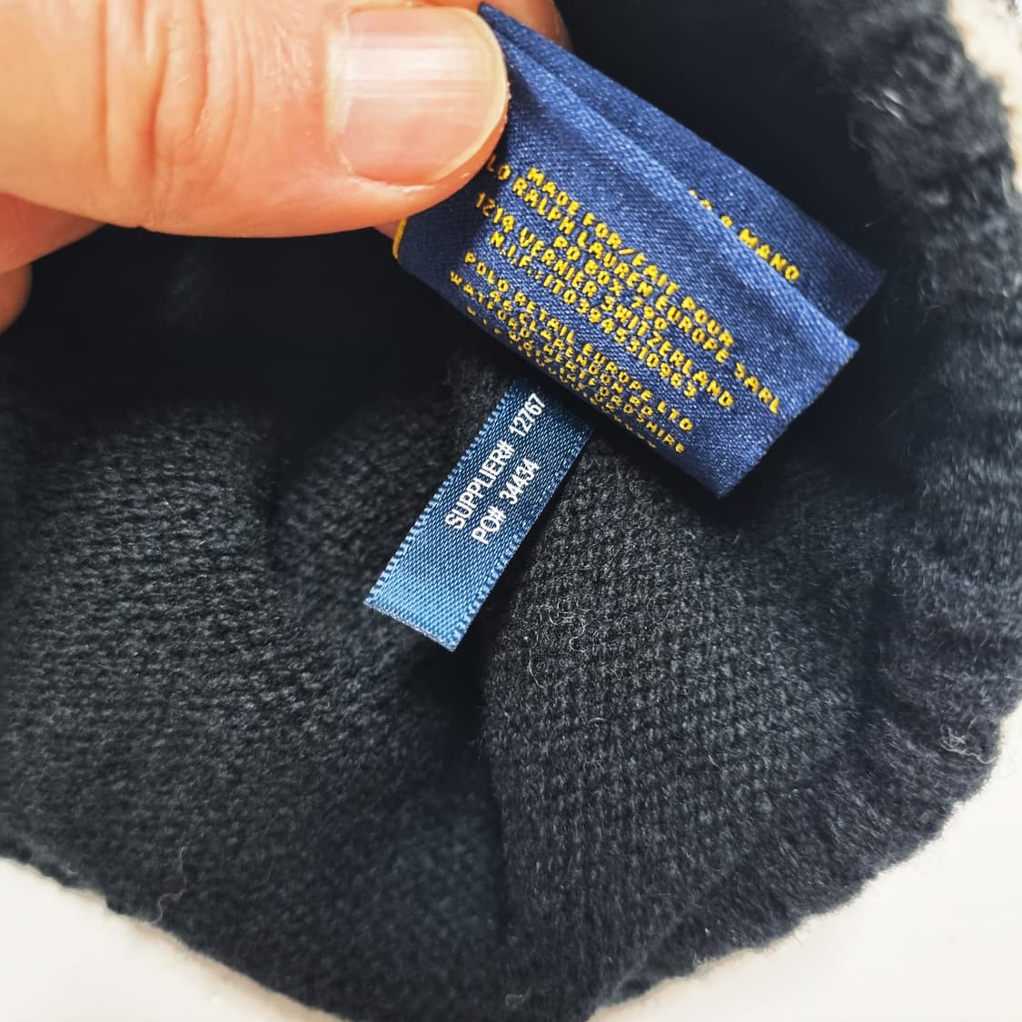 폴로랄프로렌 럭비 와치캡 비니 - FREE 상품이미지4