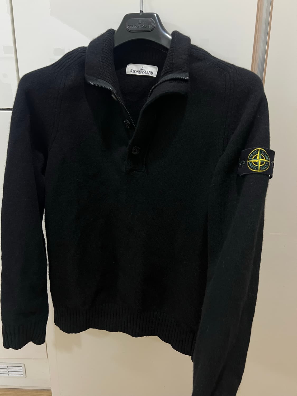 스톤아일랜드 반집업니트 100-슬림105 상품이미지1