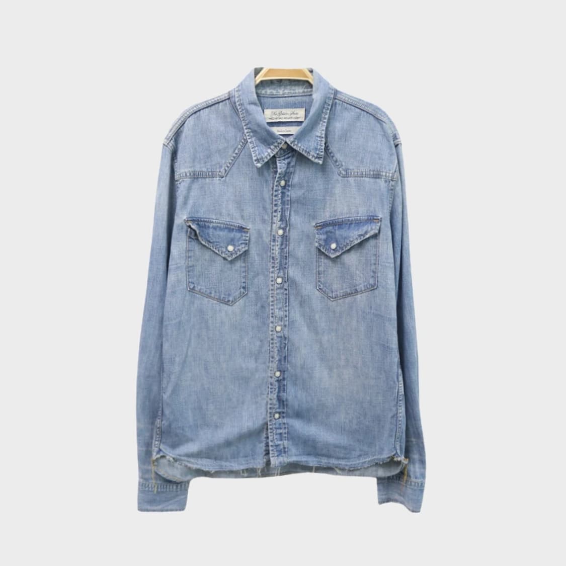 레미 릴리프 데님 셔츠 65037 상품이미지1