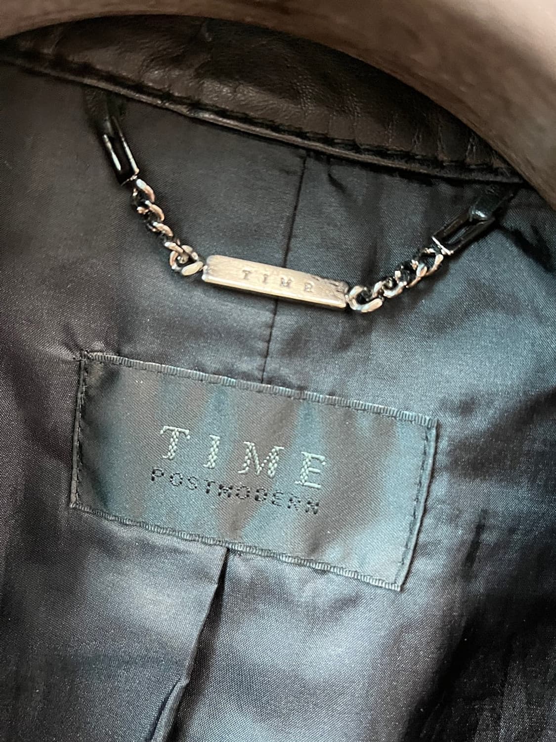 100) 타임 양가죽 라이더자켓  상품이미지4