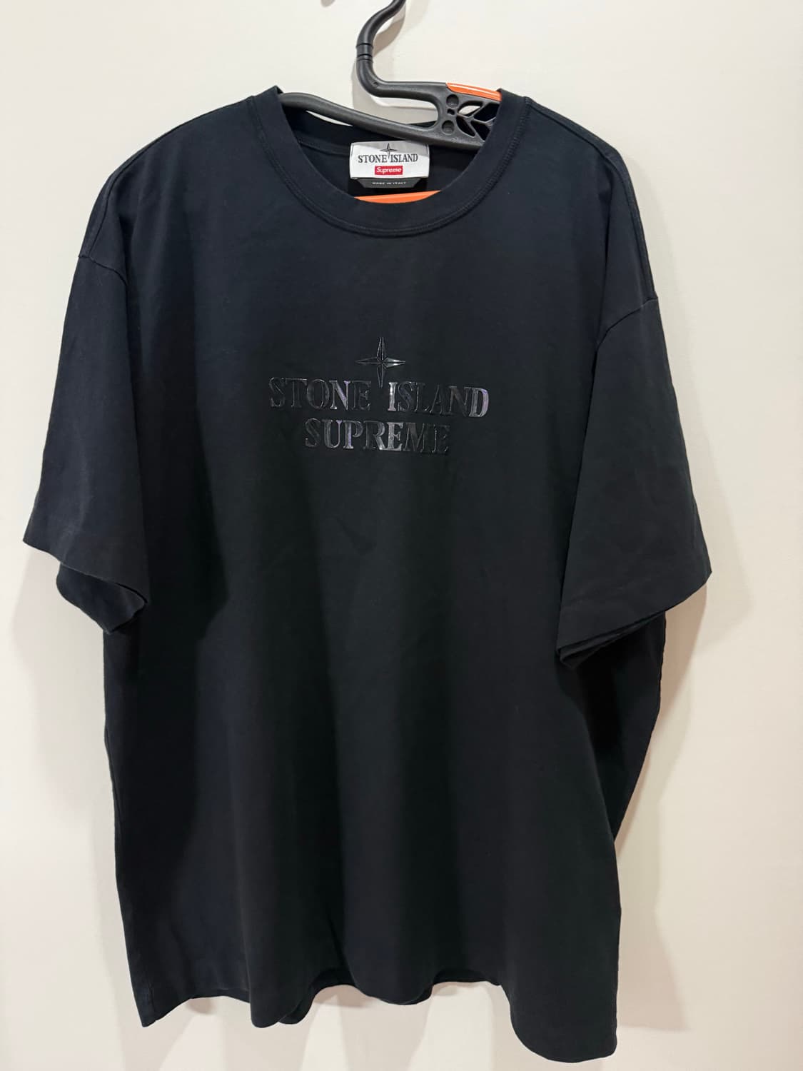 스톤아일랜드x슈프림 반팔티 XL 상품이미지1