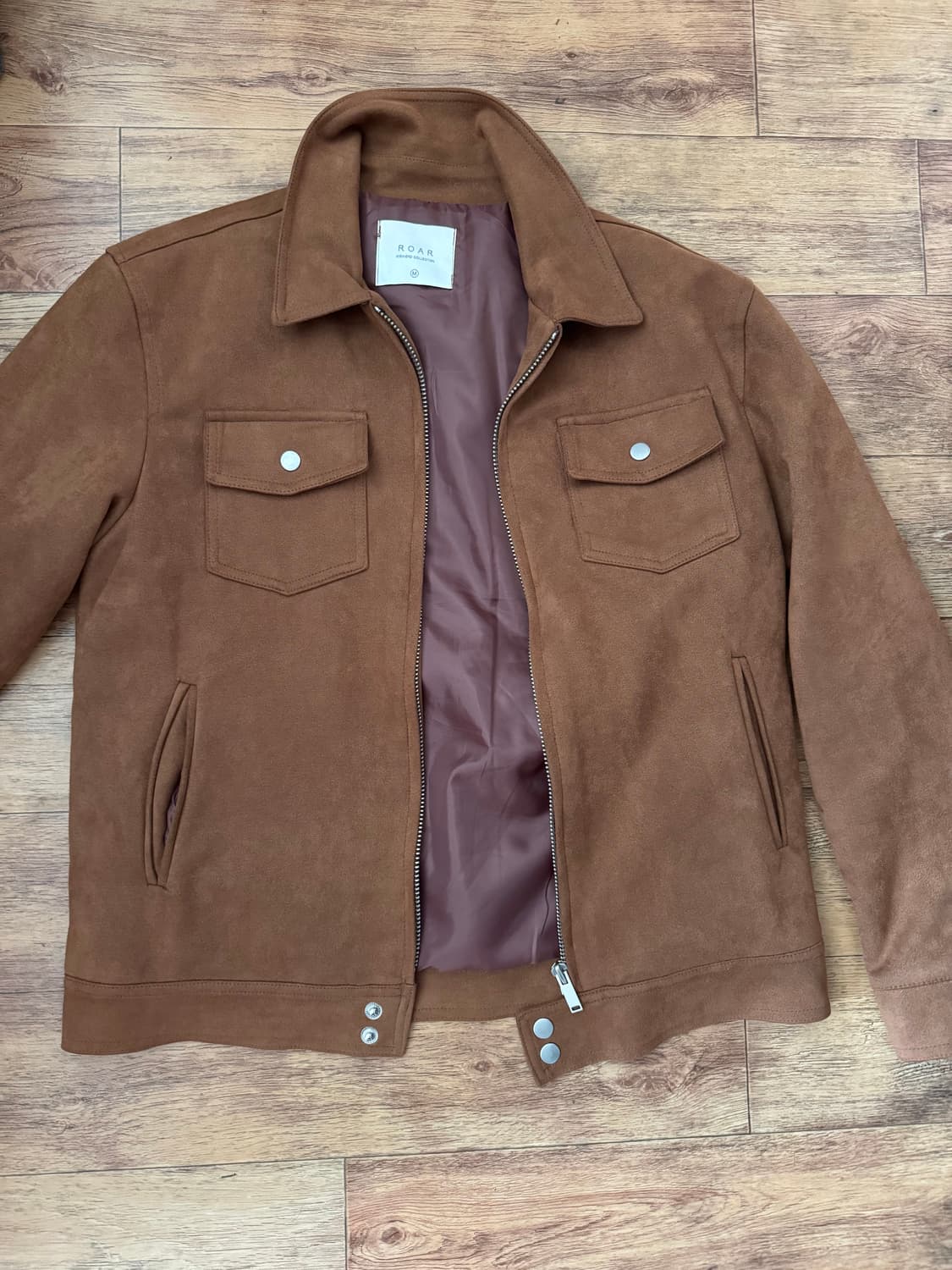 슬림핏 스웨이드 자켓 상품이미지2