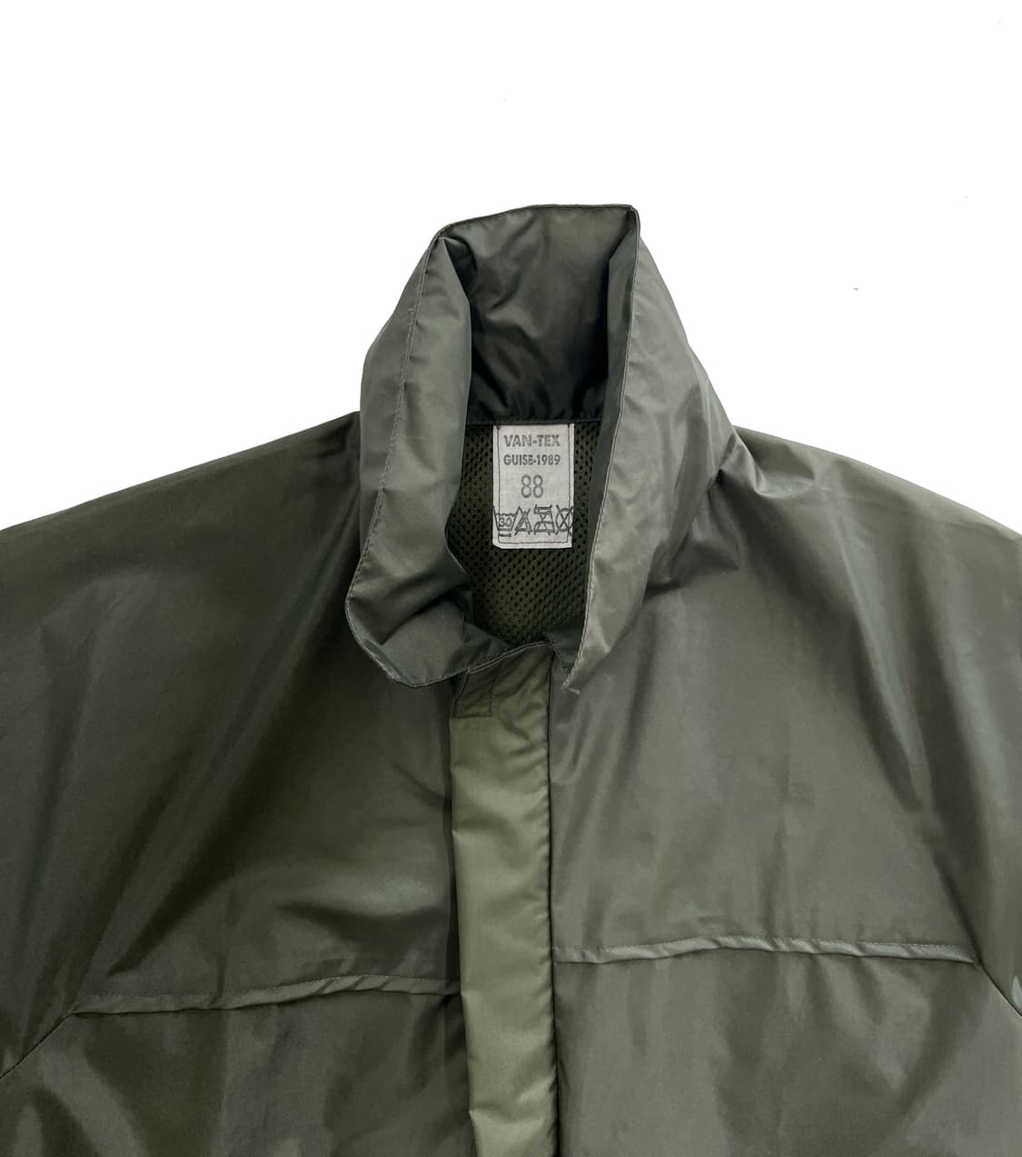 80s 프랑스군 레인 자켓 상품이미지4