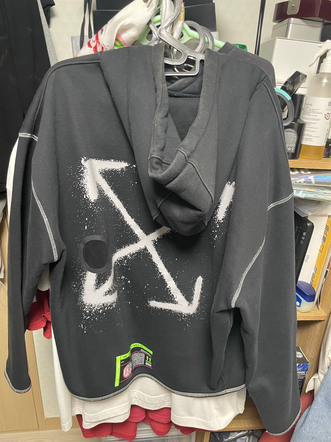 나이키 x 오프화이트 NRG RU 후드 상품이미지2