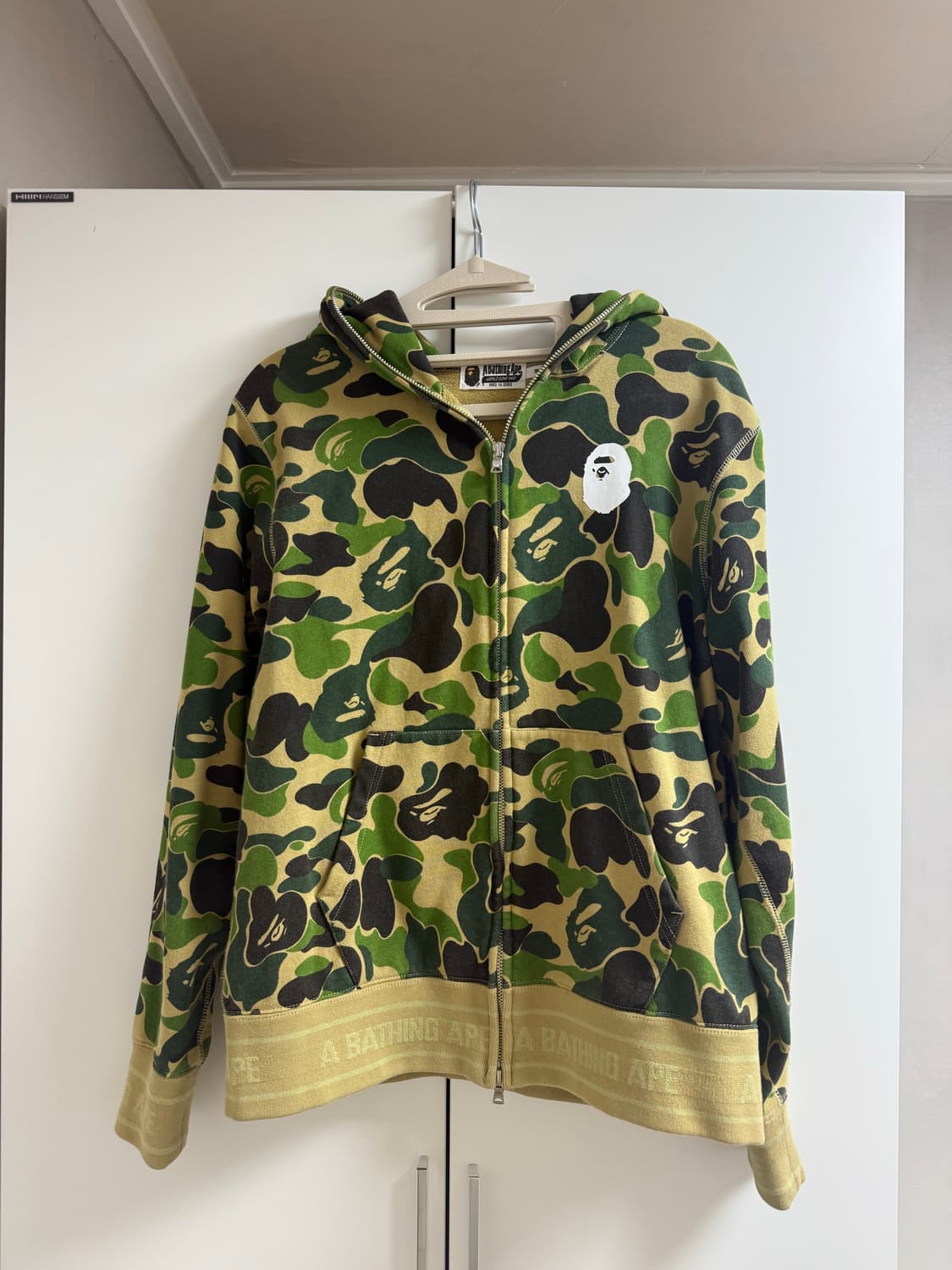 베이프 후드집업 녹계 상품이미지2