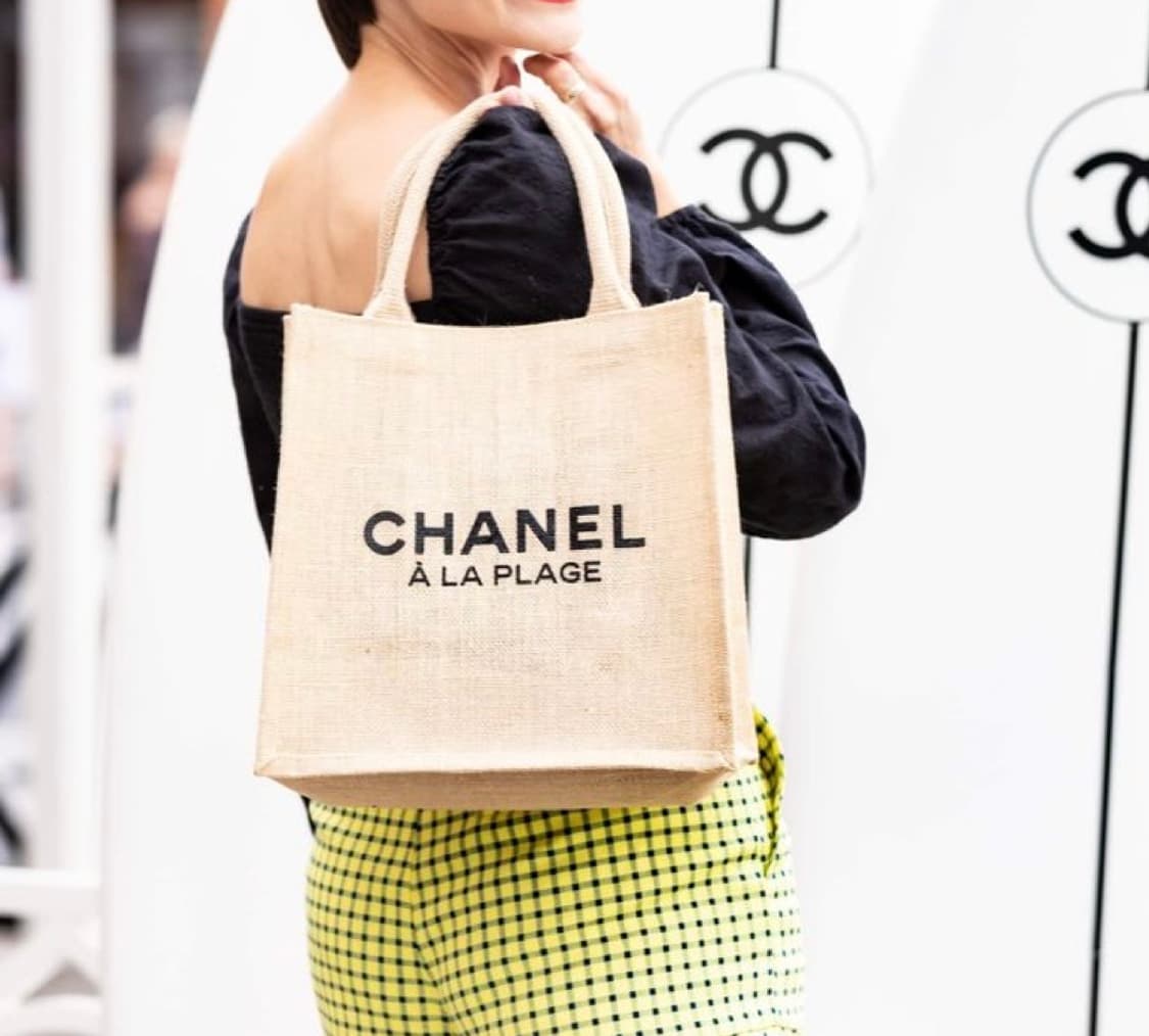샤넬 A La Plage 토트백 라피아  상품이미지1