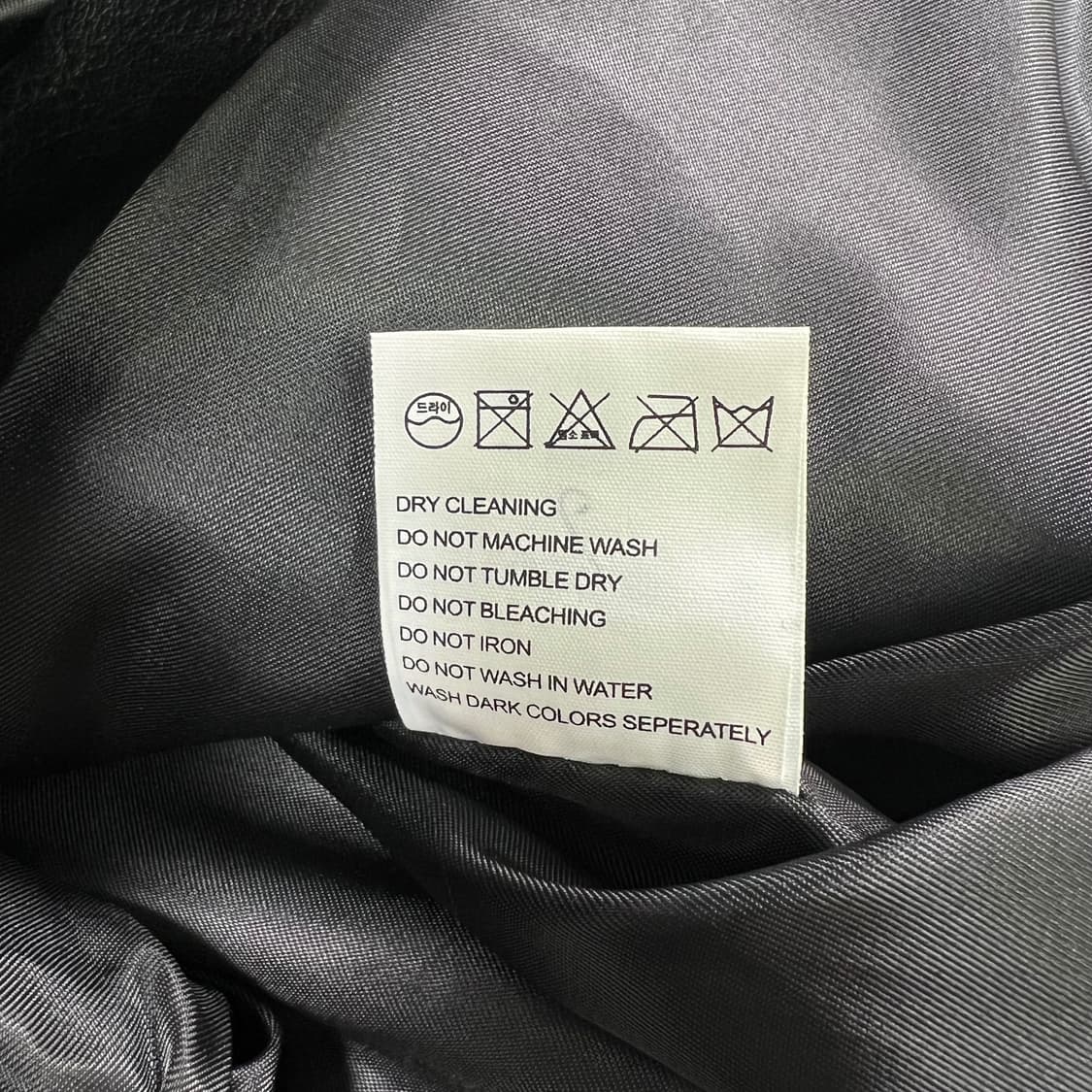 Our Room 레더 봄버 자켓 상품이미지8