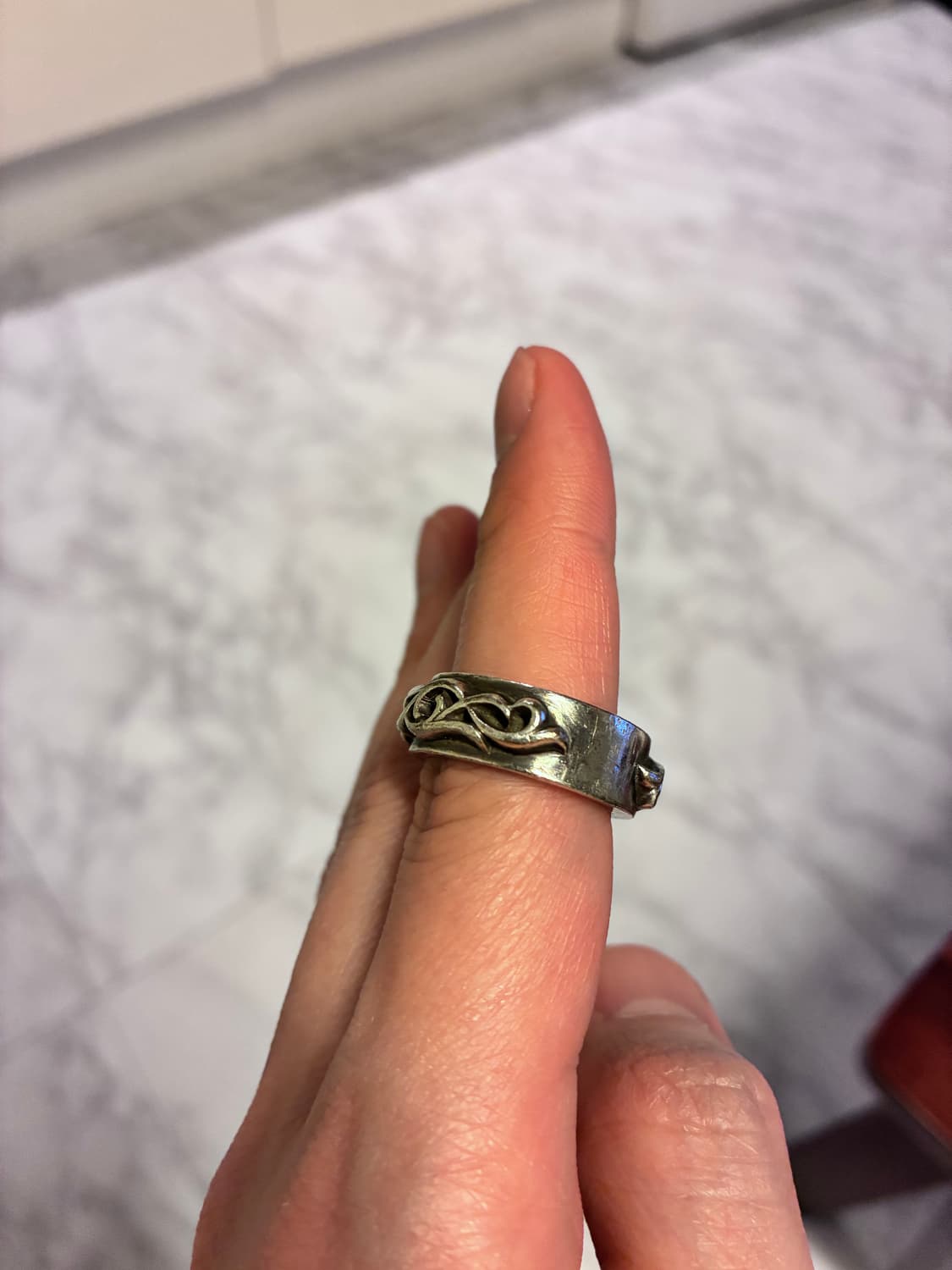 [us8] 크롬하츠 더블 네로우 바인 밴드링 상품이미지4