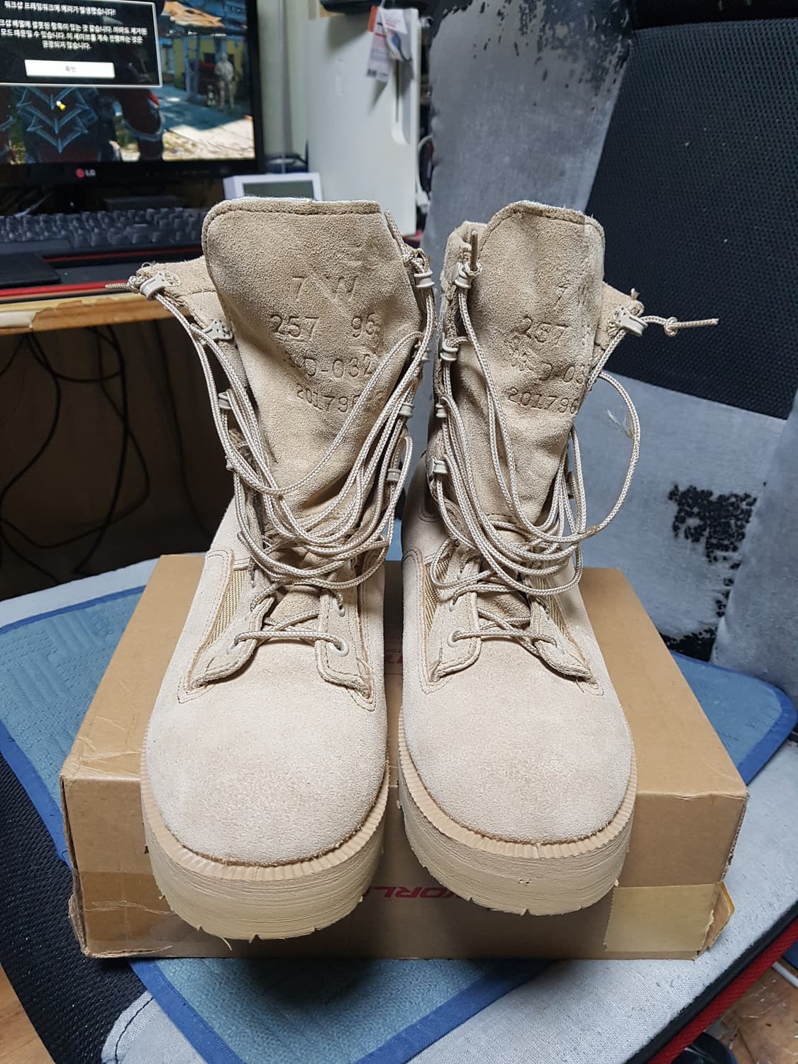 미군 웰코 고어텍스 사계절용 사막화 7W 판매 상품이미지1