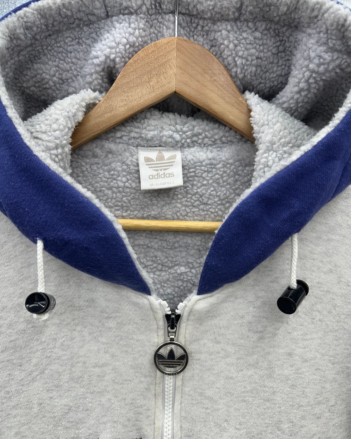(L)80~90'S 아디다스 빅로고 점퍼-M1174 상품이미지2
