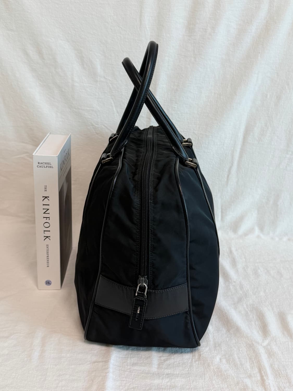 정품 프라다 사피아노 나일론 토트백 보스턴백 골프가방 여행  상품이미지7