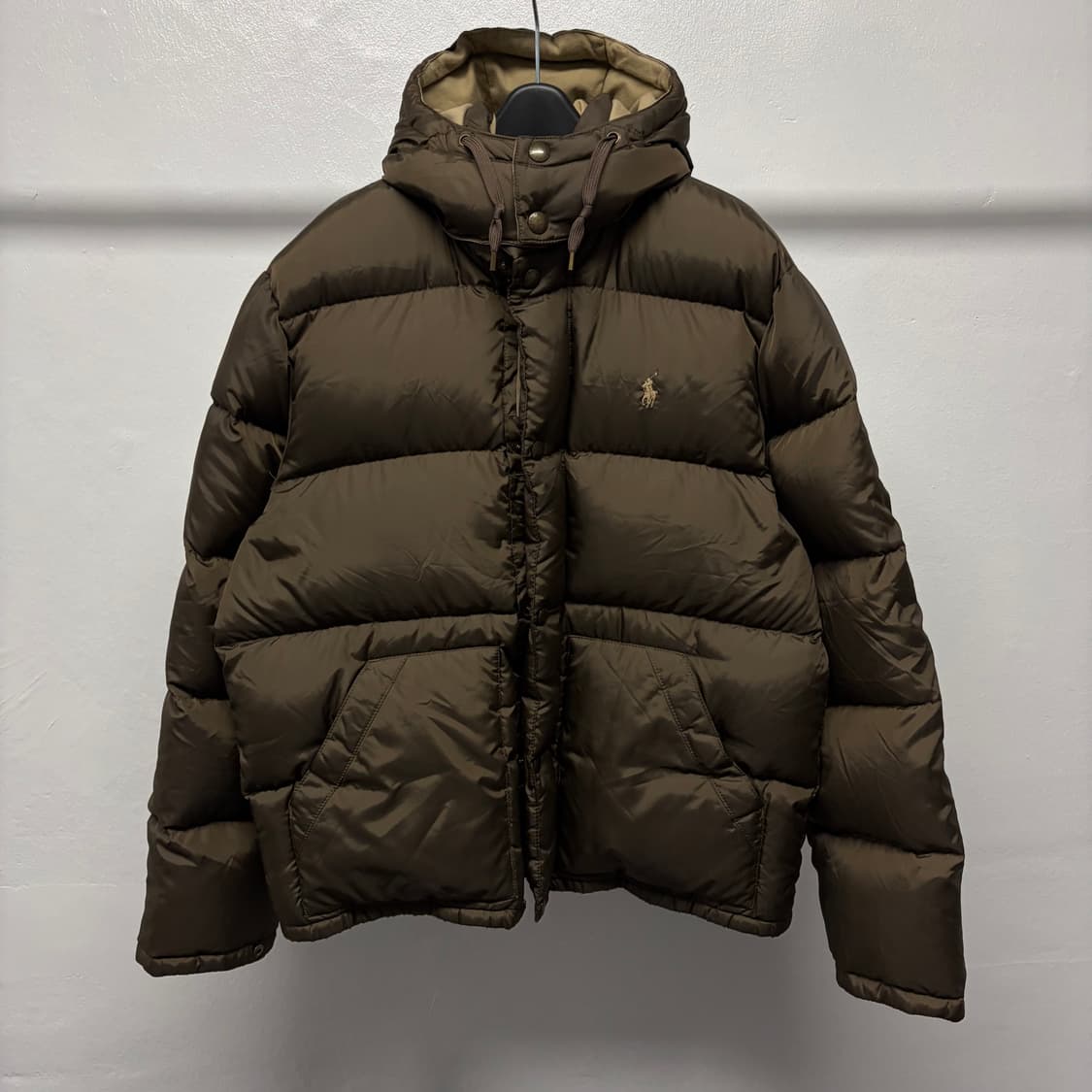 폴로 랄프로렌 후디드 푸퍼 패딩 상품이미지1