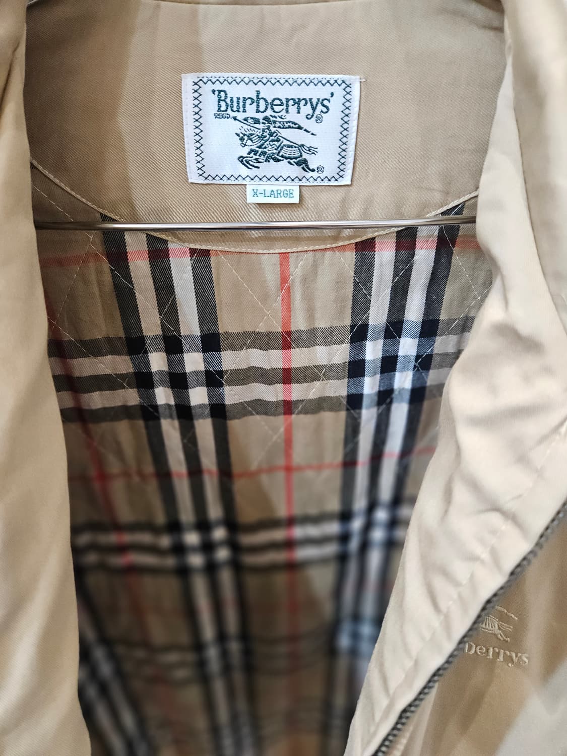 버버리 노바체크 리버시블 자켓 상품이미지6