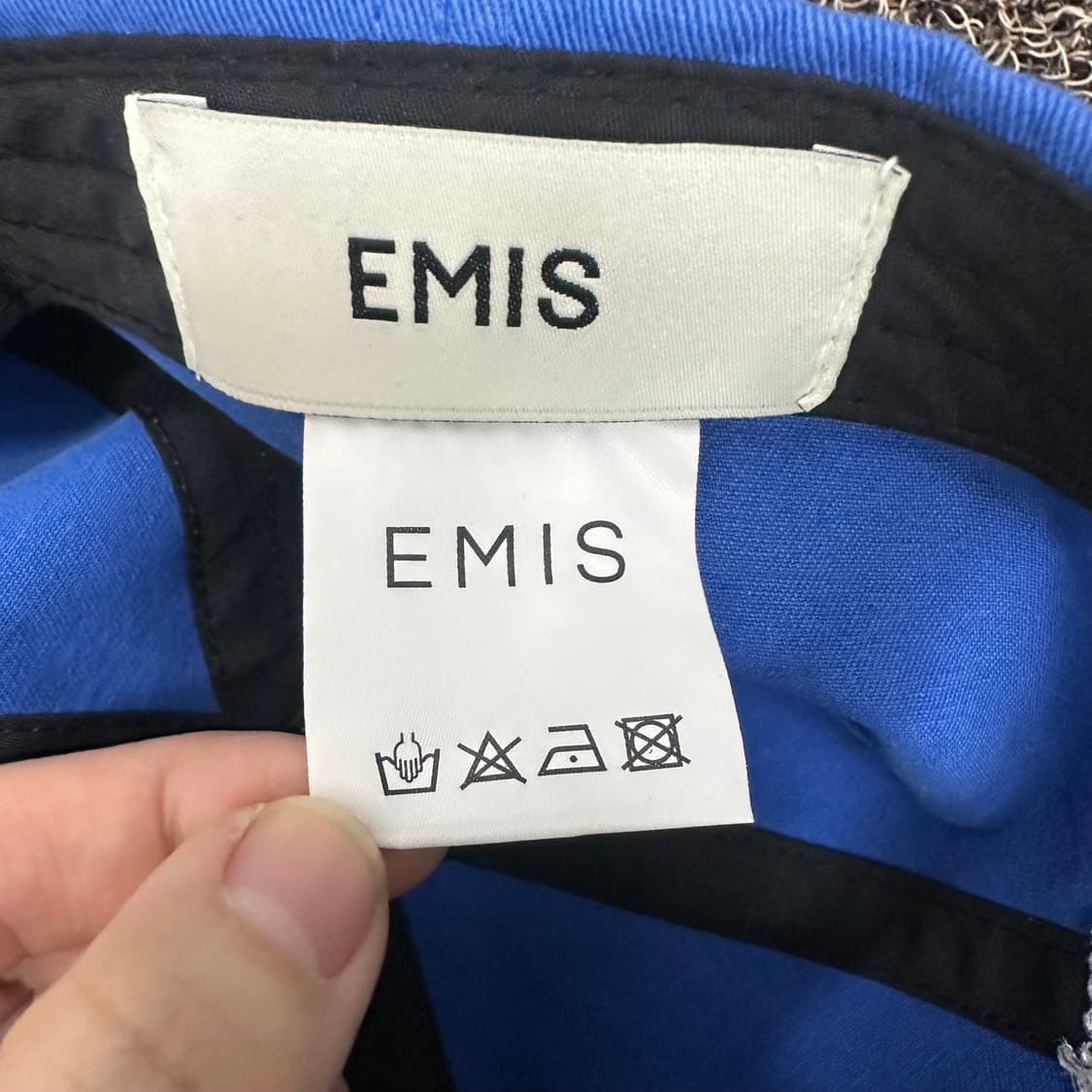 EMIS 이미스 볼캡 모자 블루 상품이미지7