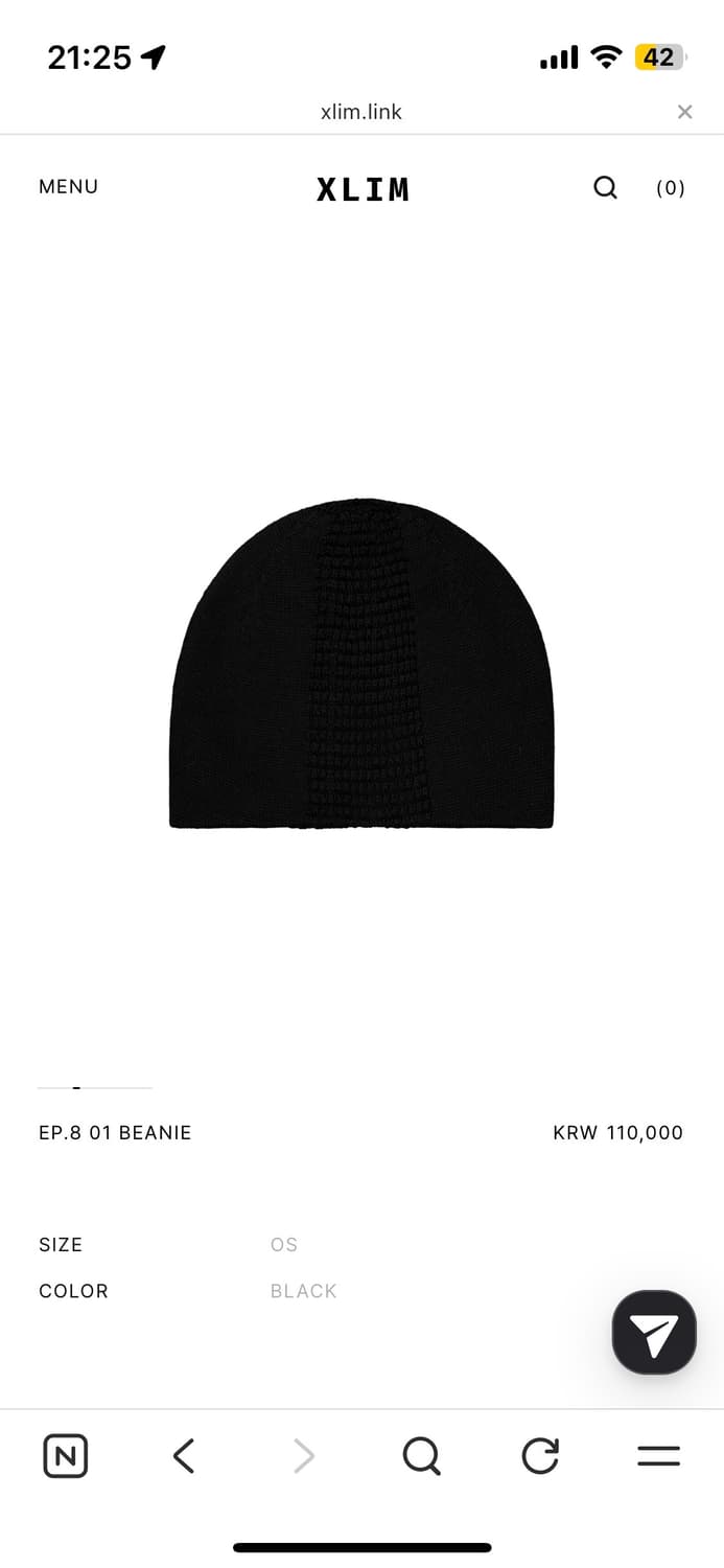 EP.8 01 BEANIE (black) 구매해요 삽니다! 상품이미지2