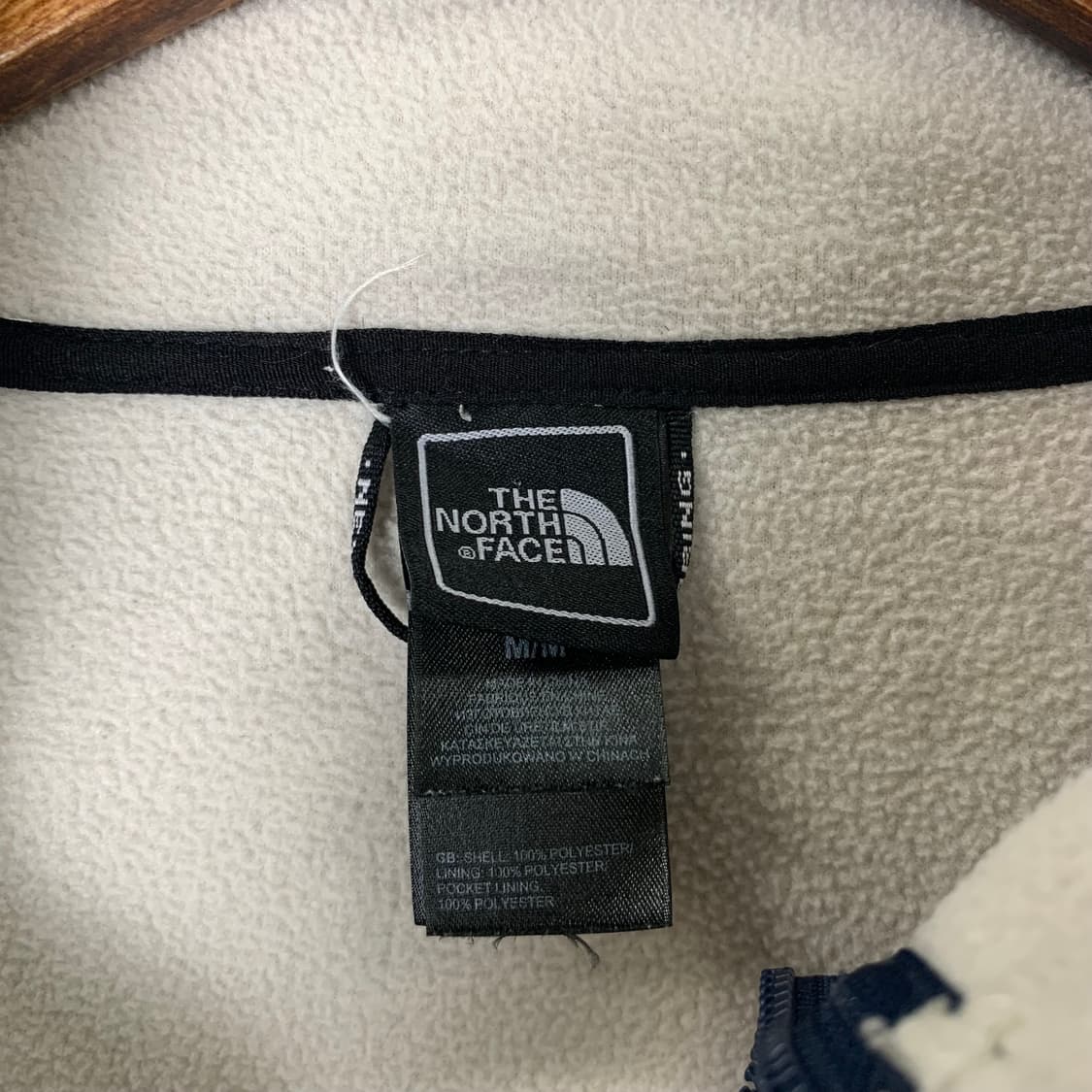 노스페이스 베이지 플리스 후리스 자켓 상품이미지7