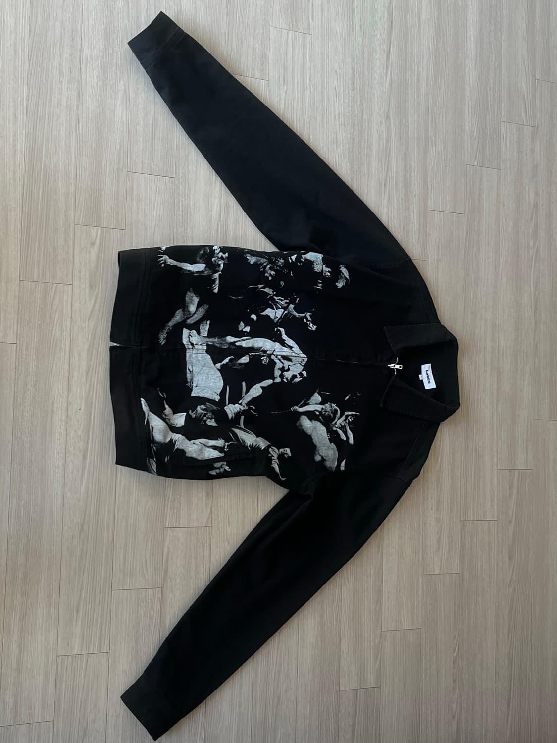 로어즈 명화 트러커 자켓 블랙 L 상품이미지2