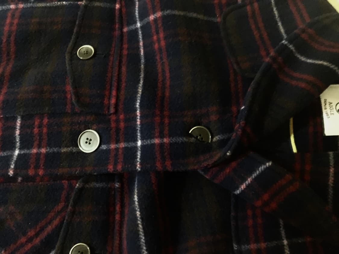 MAITRE CAOUTCHOUTIER AIGLE_ check coat 상품이미지4