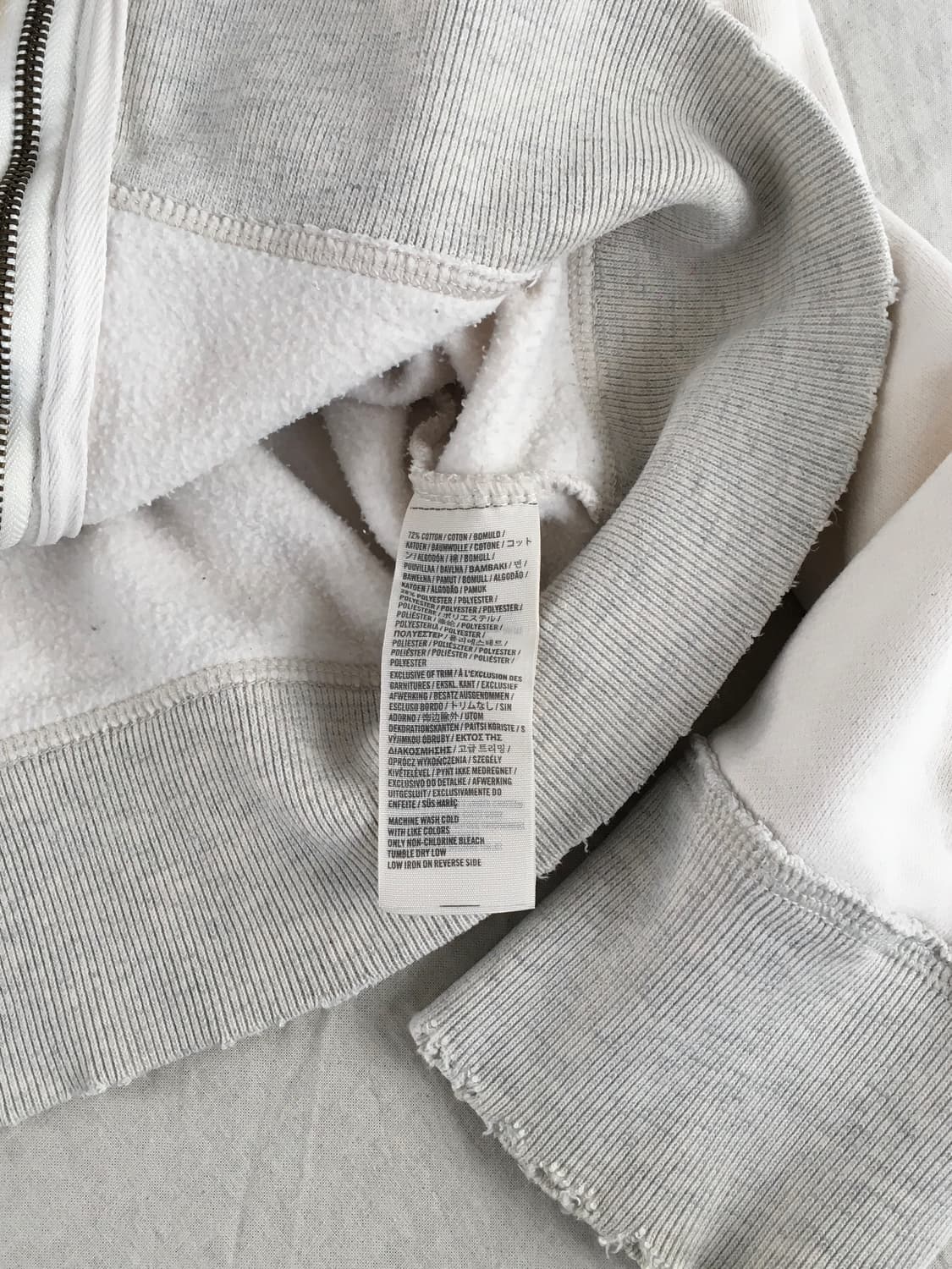 홀리스터 가슴로고 후드집업 상품이미지6