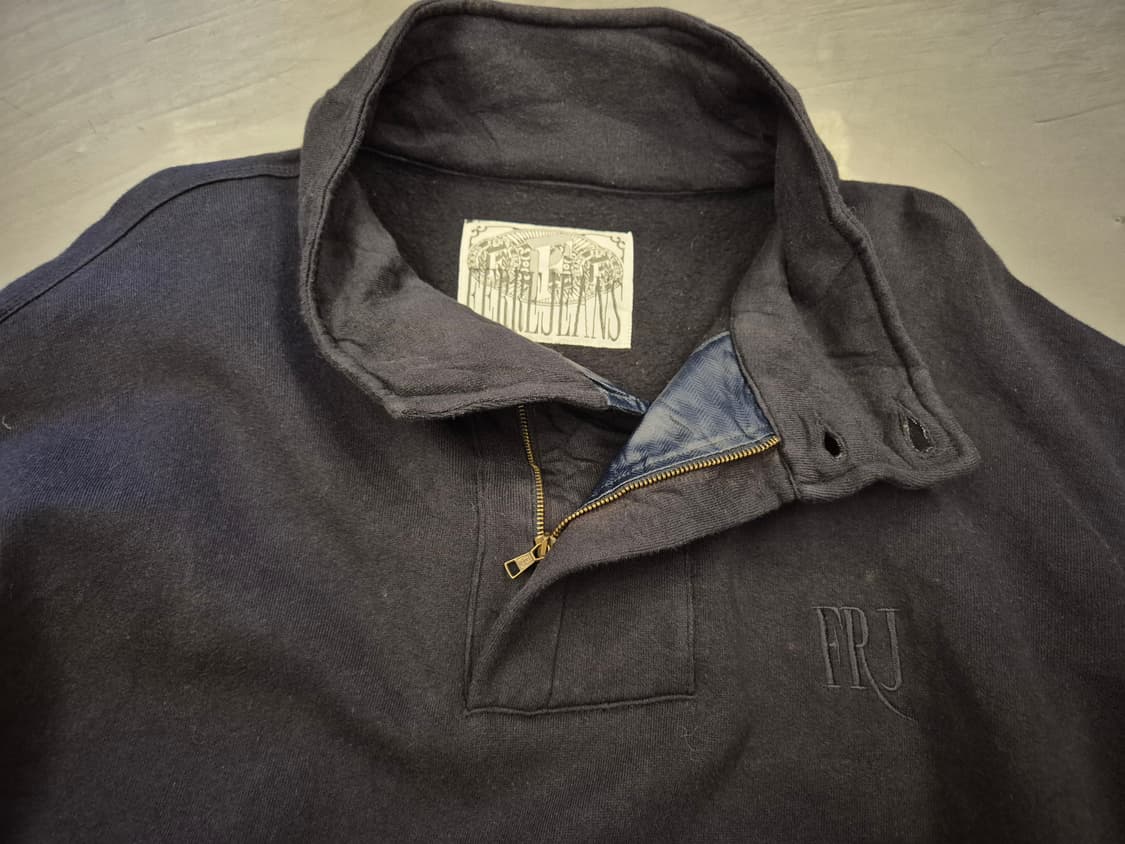 90s 지안프랑코 페레 쿼터짚업 스웻 상품이미지7