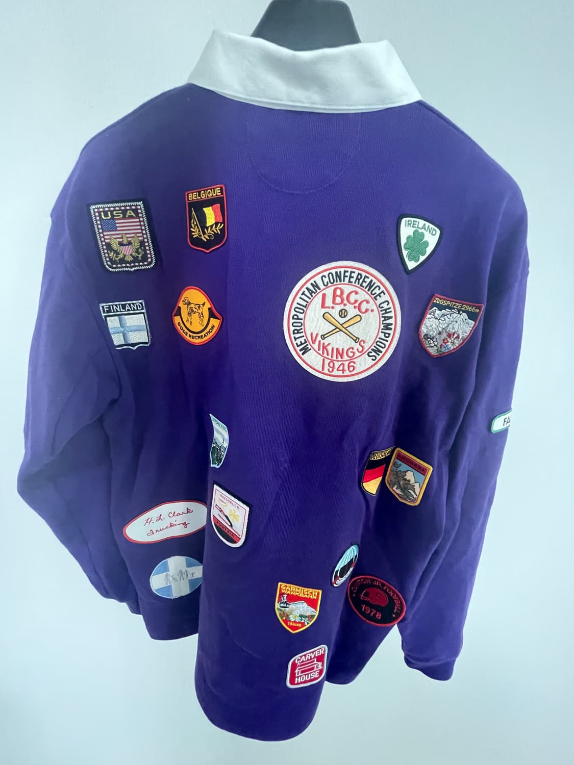 Bode patch polo shirts 판매 상품이미지4