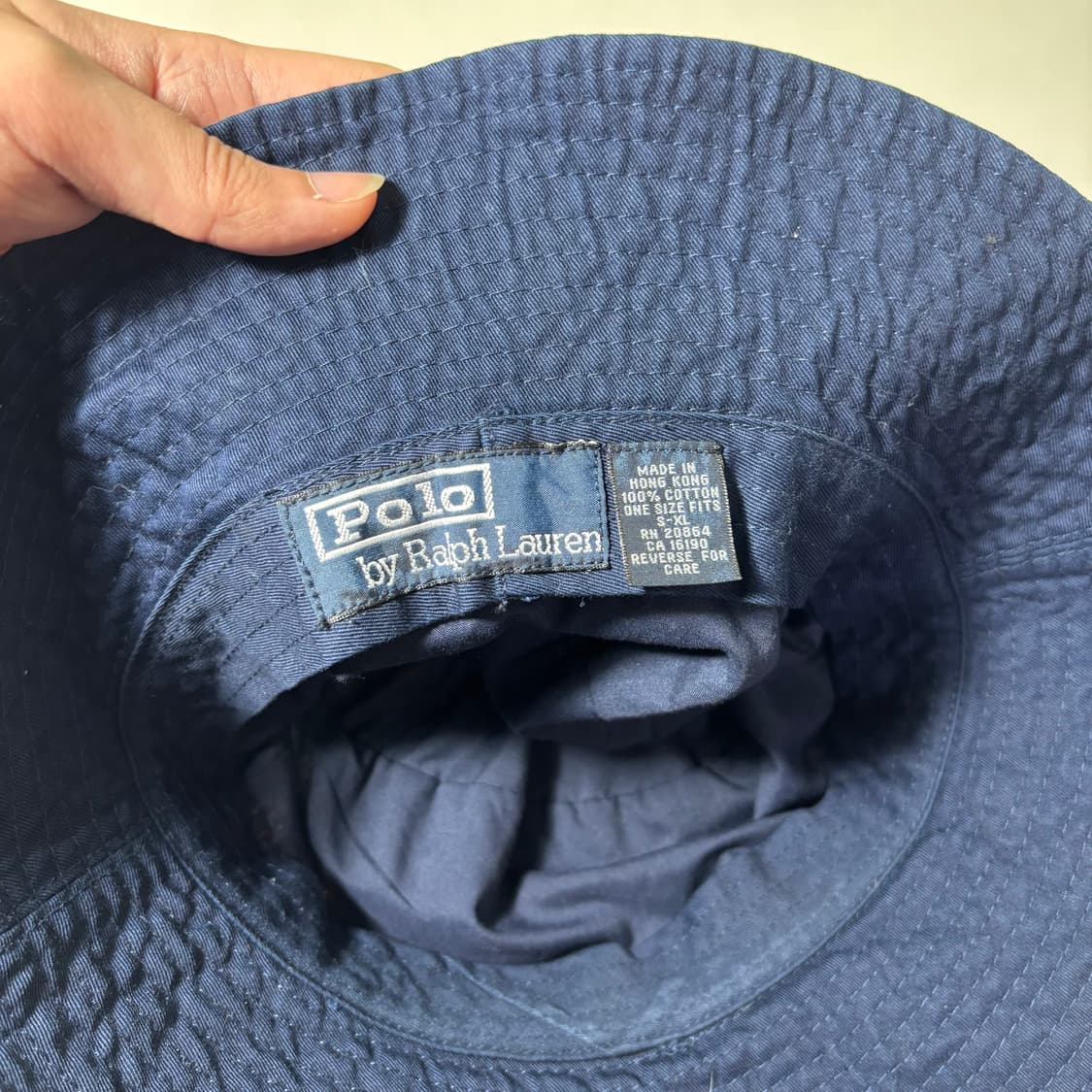 OS 폴로 랄프로렌 체크 벙거지 버킷햇 상품이미지5