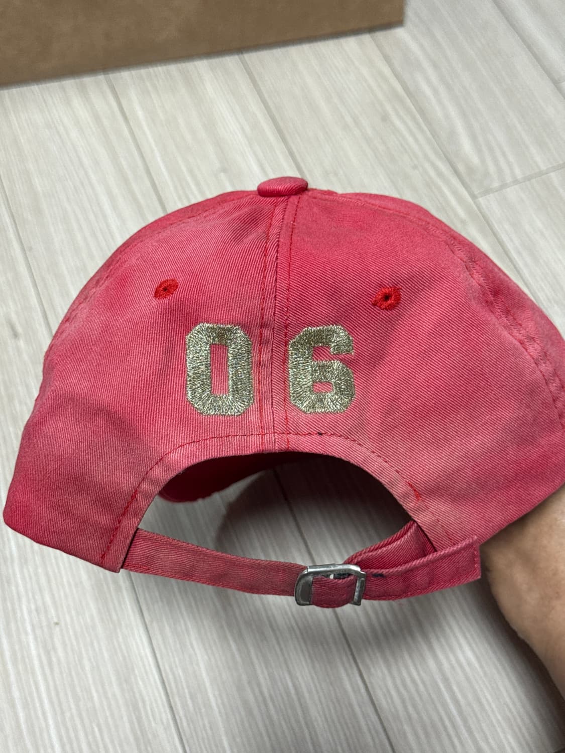 빈티지 00ss 더블 이글🦅 06 로고자수 베이스볼캡 상품이미지5
