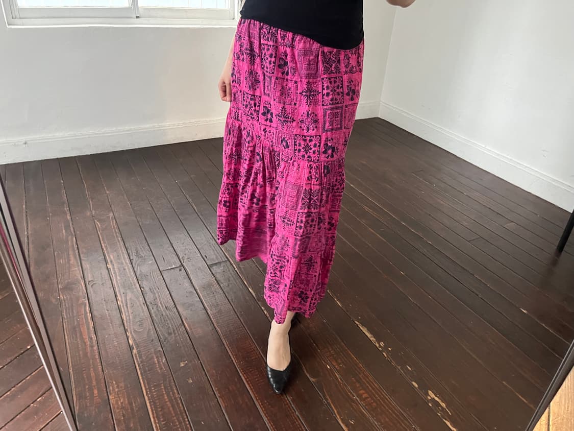 보헤미안 롱 스커트 상품이미지2