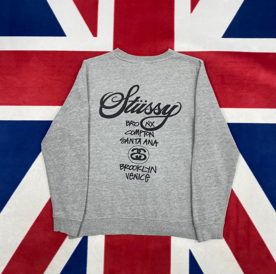 스투시 월드투어 맨투맨 M  상품이미지3