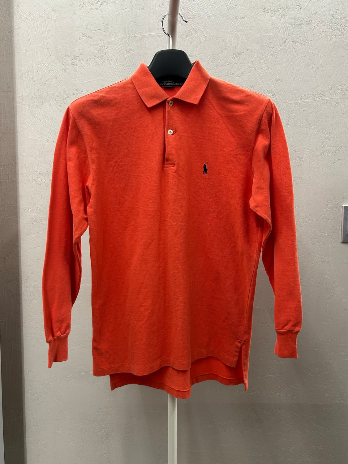폴로 랄프로렌 긴팔 카라티 오렌지 상품이미지2