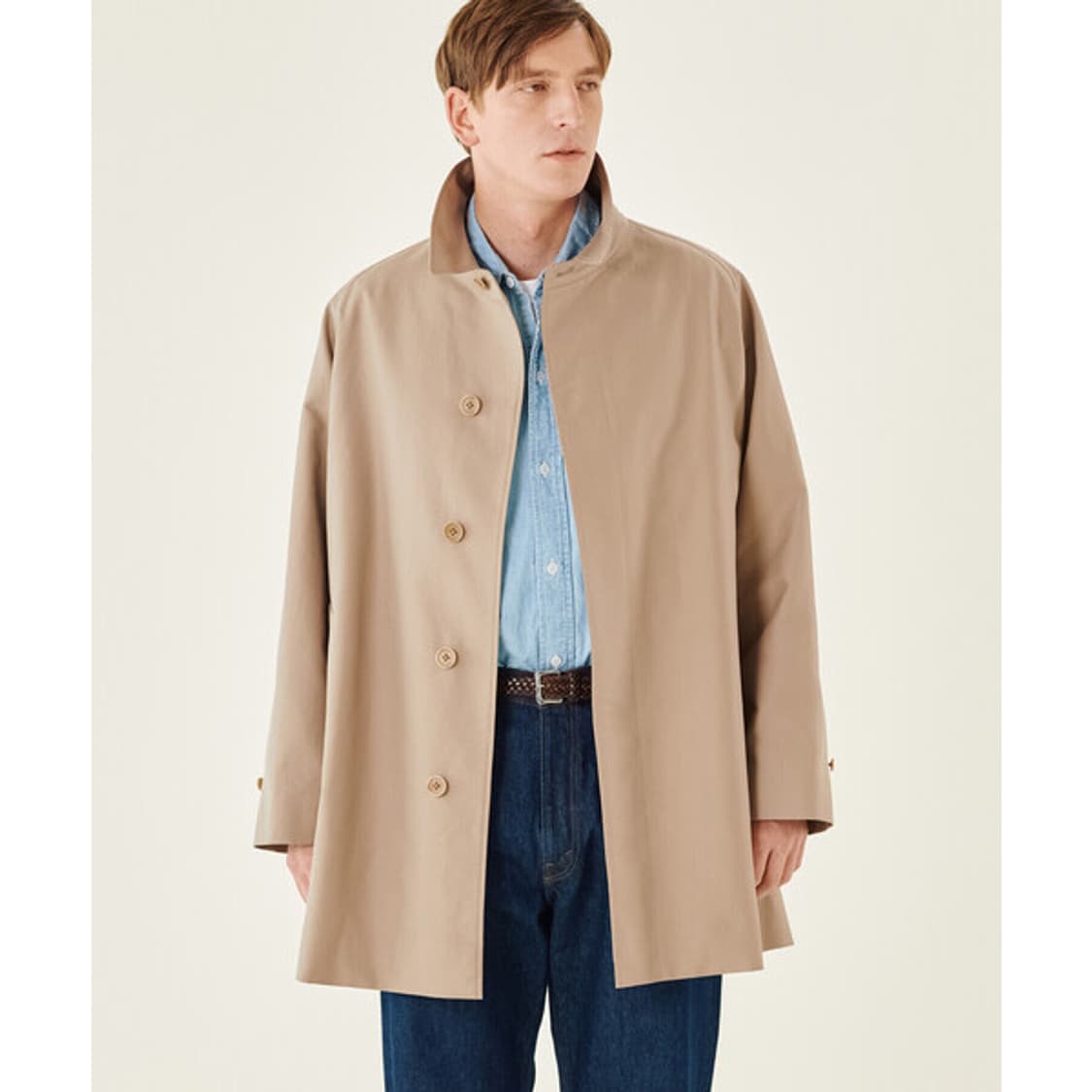 캡틴선샤인 X 빔즈플러스 24SS 숏 워커코트 40사이즈 상품이미지3