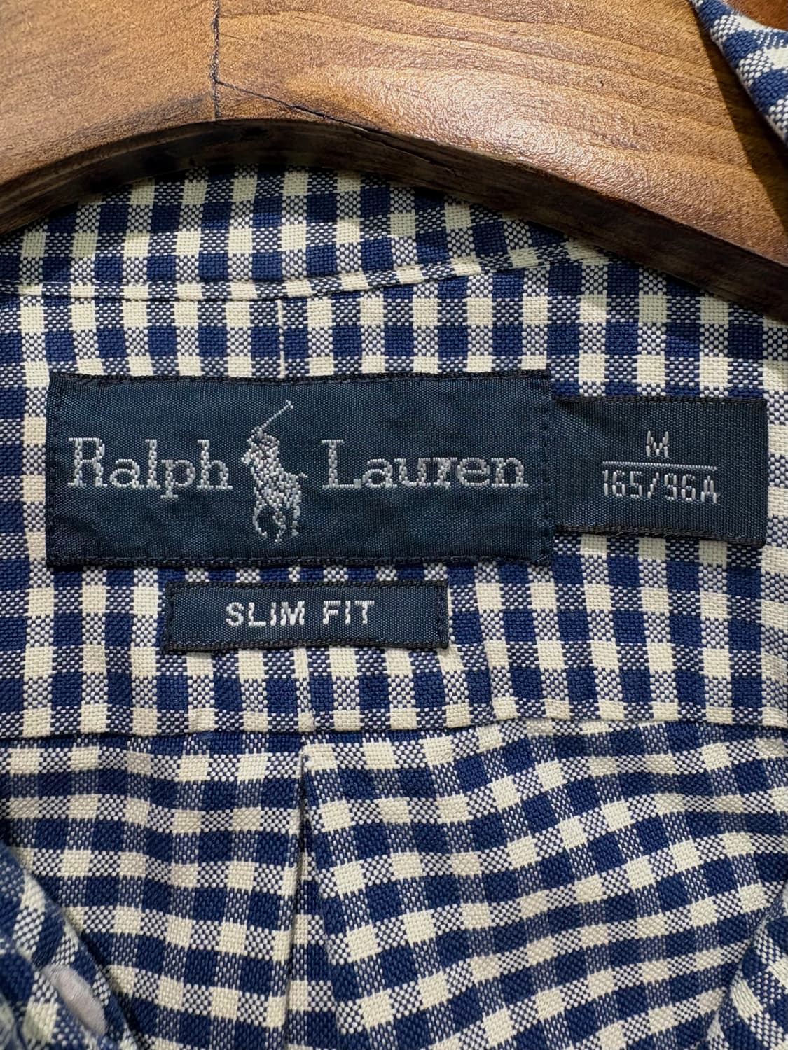 폴로 랄프로렌 깅엄 체크셔츠 상품이미지9