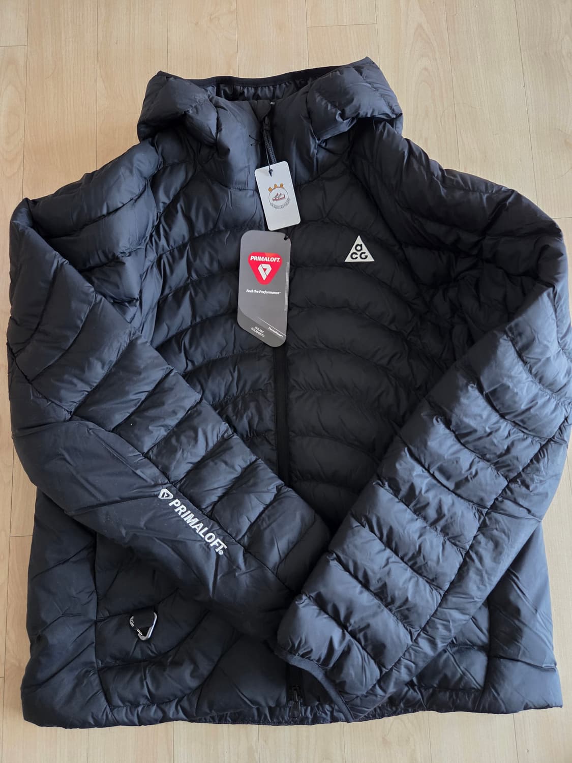 나이키 ACG 라바 플로우 패딩 블랙 L 새상품 상품이미지1