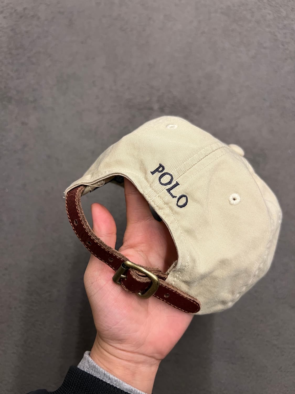 폴로 랄프로렌 가죽 스트랩 캡 처분  상품이미지2