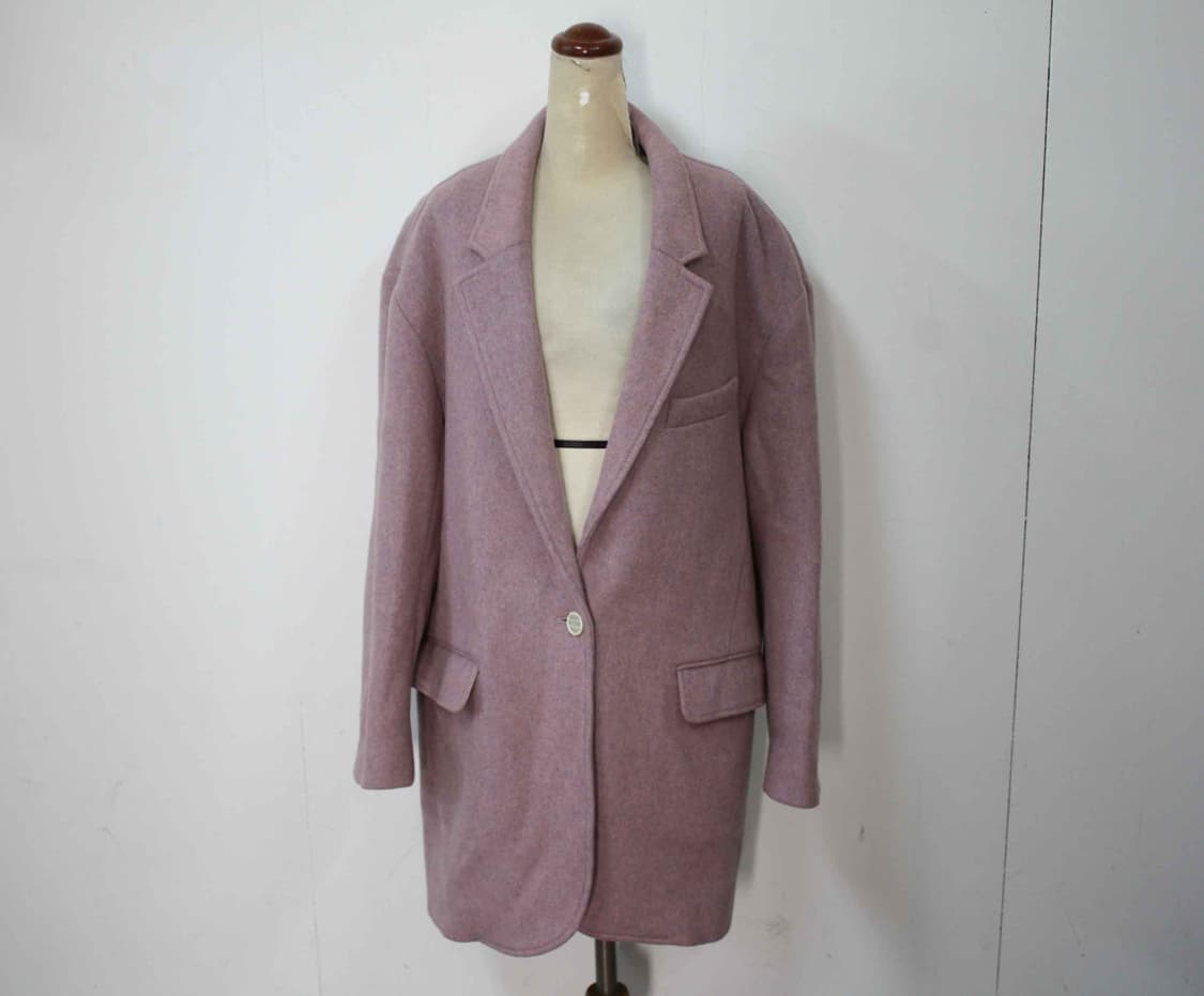 W-4060/이자벨마랑 정품 여성용 오버핏 코트 40 상품이미지1