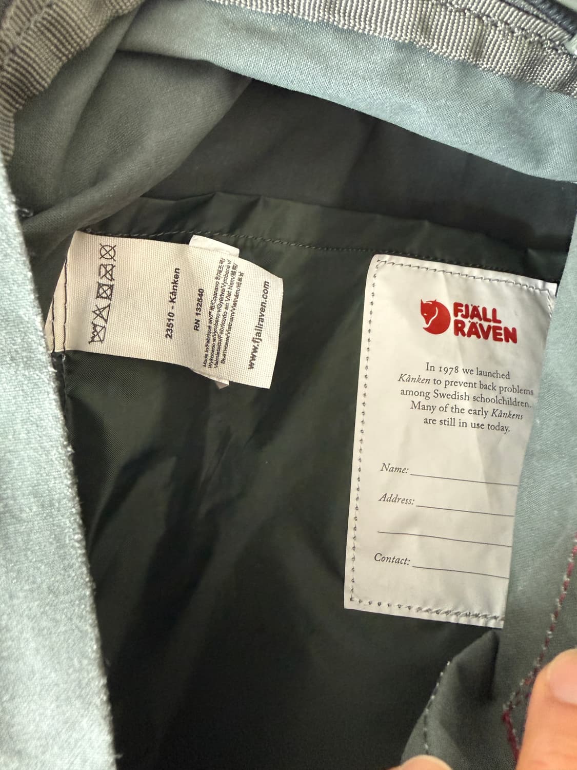 피엘라벤(Fjallraven) 백팩 상품이미지7