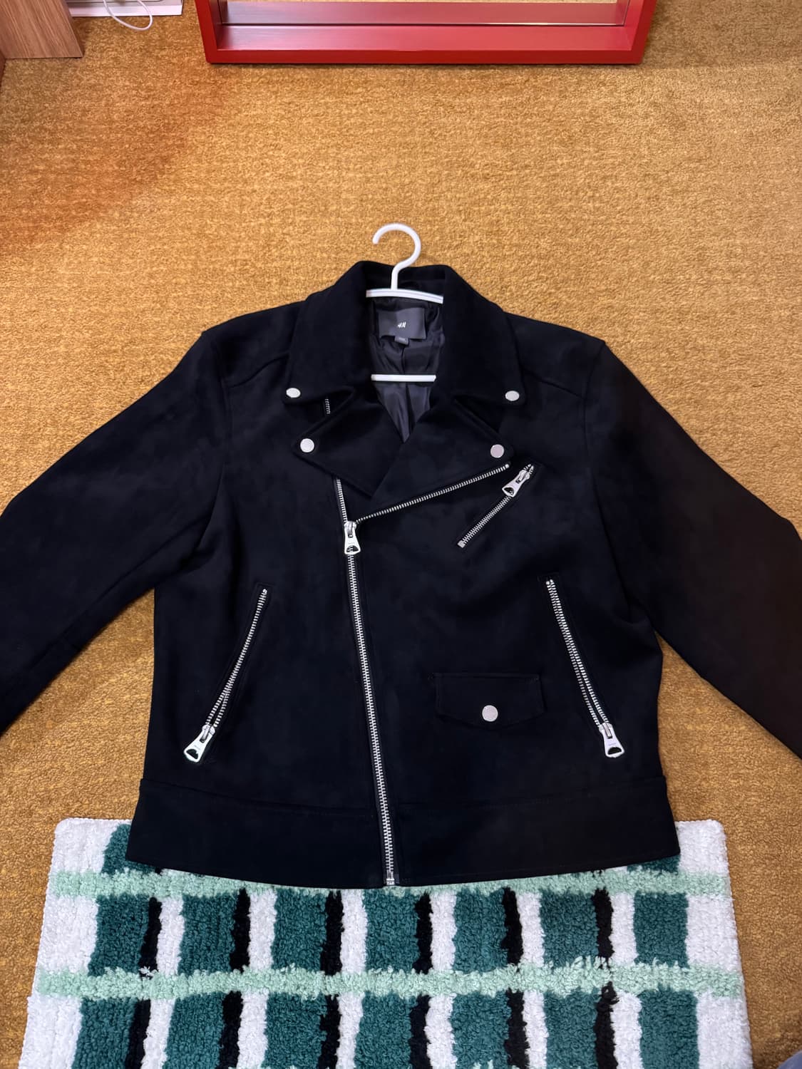 h&m 스웨이드 자켓(m) 상품이미지4