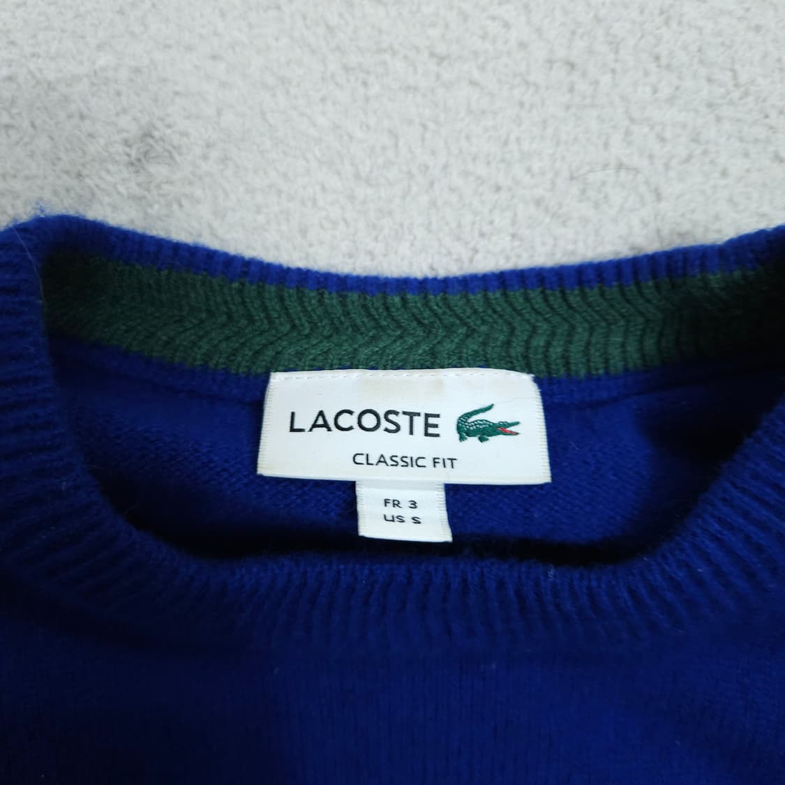 라코스테 울 니트 S 상품이미지3