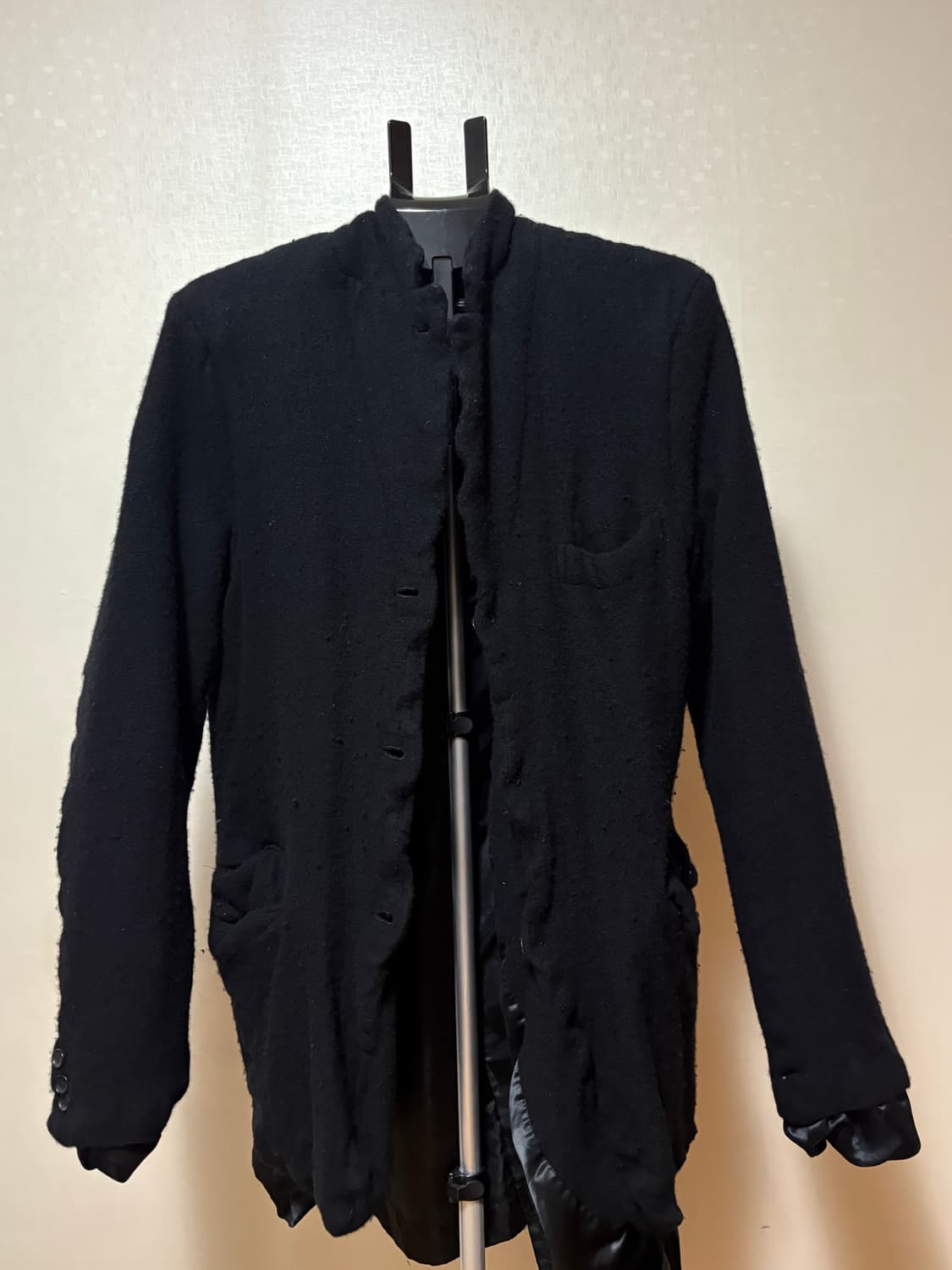 꼼데가르송 옴므 플러스 축융 울 리버시블 재킷 M size 상품이미지2