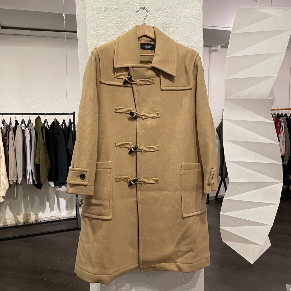 언유즈드 21aw 더플코트 상품이미지1